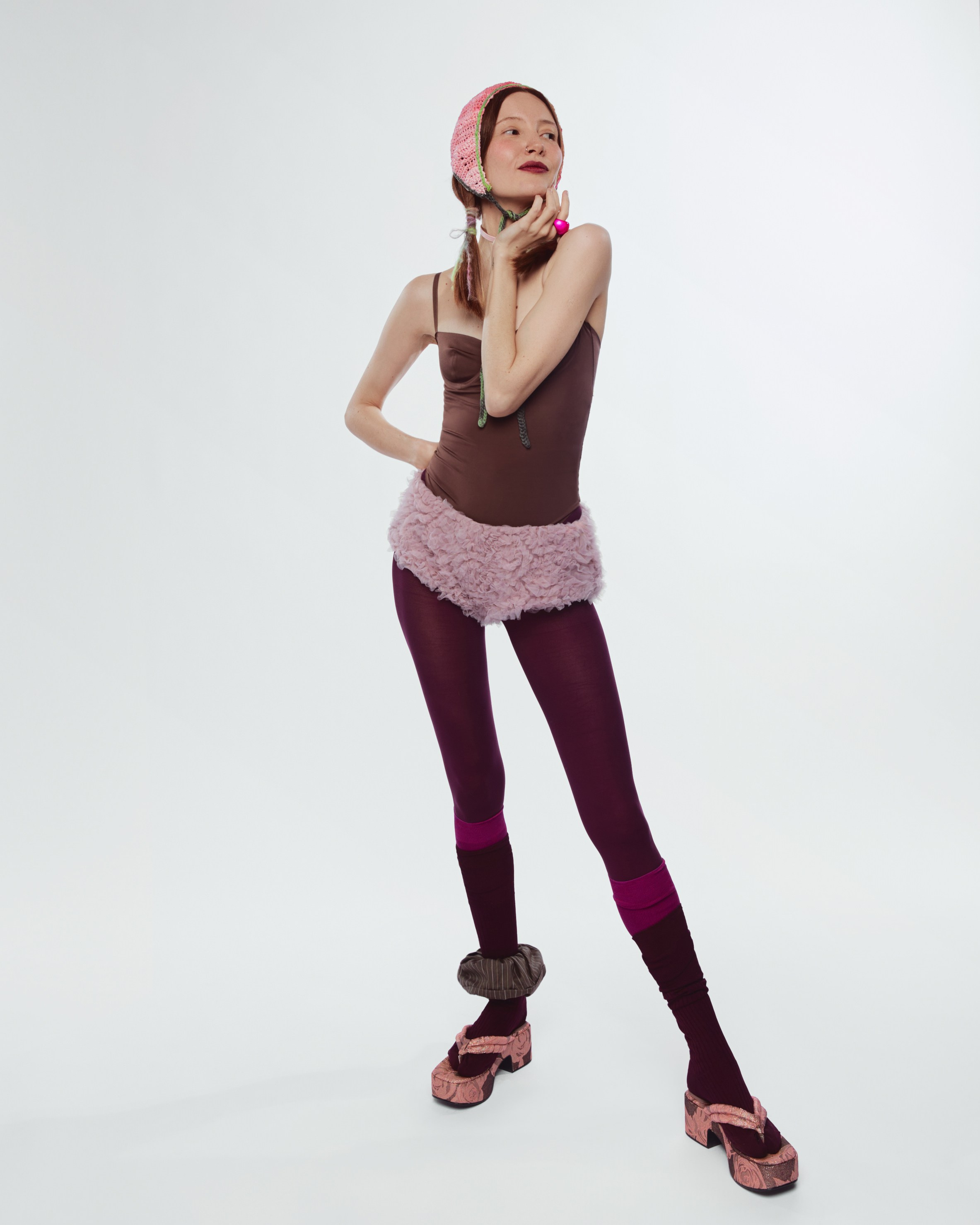 Art photoshoot for a brand of accessories. Photographer Katya Vlasova