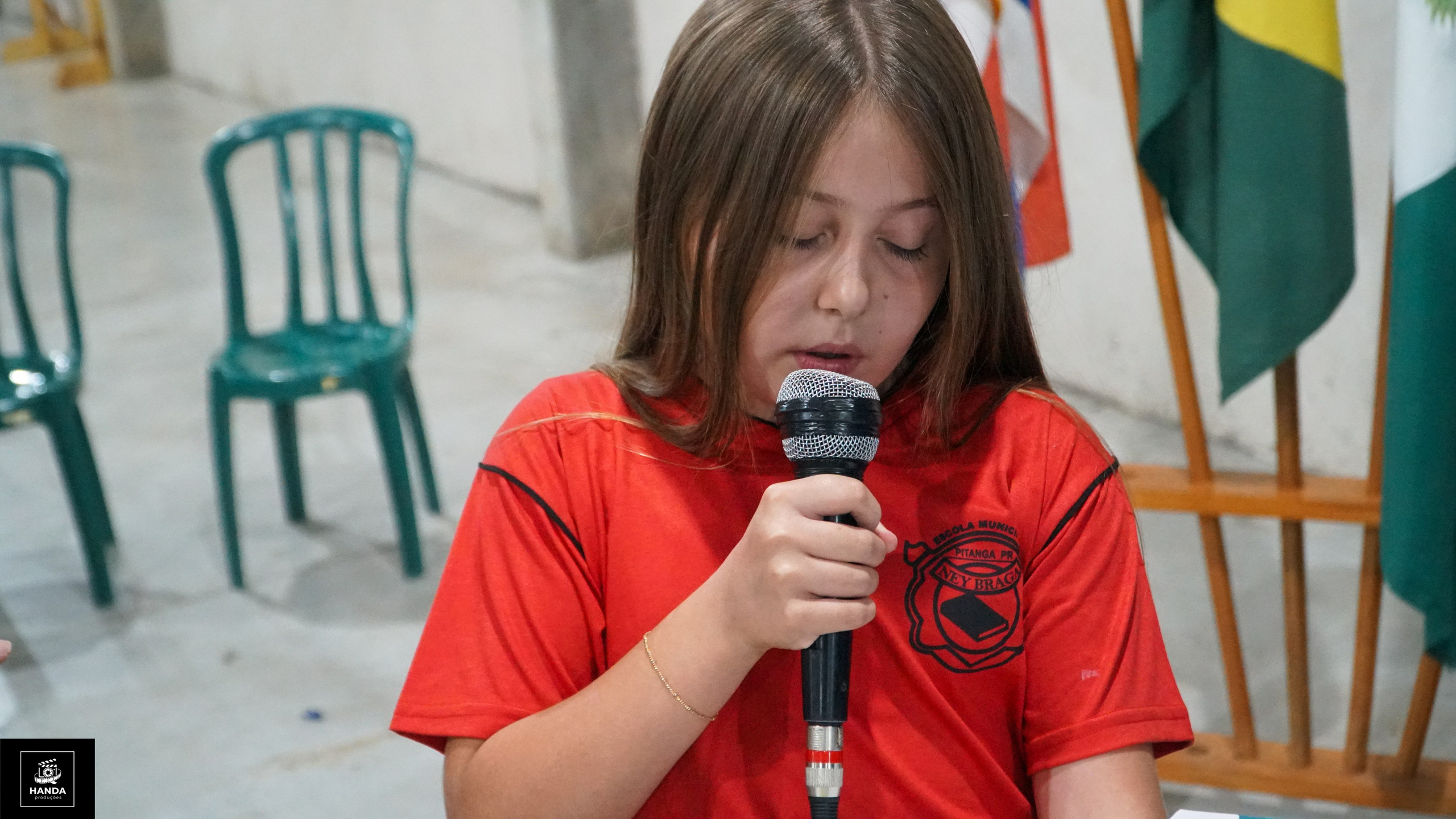 Noite autógrafos colégio Aurélio Buarque de Holanda. Handa Produções