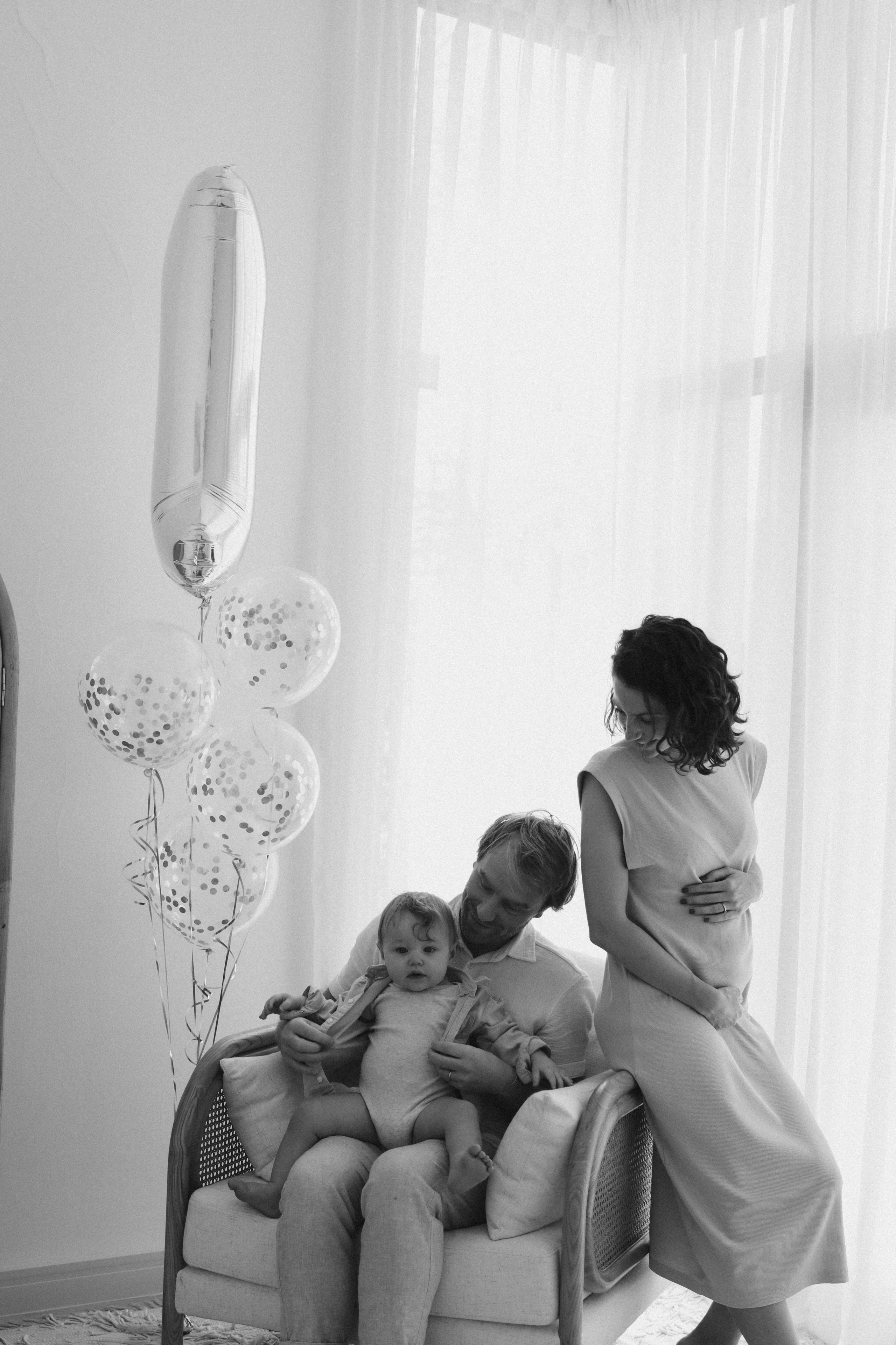 Mahault is 1. Family Photographer in Dubai