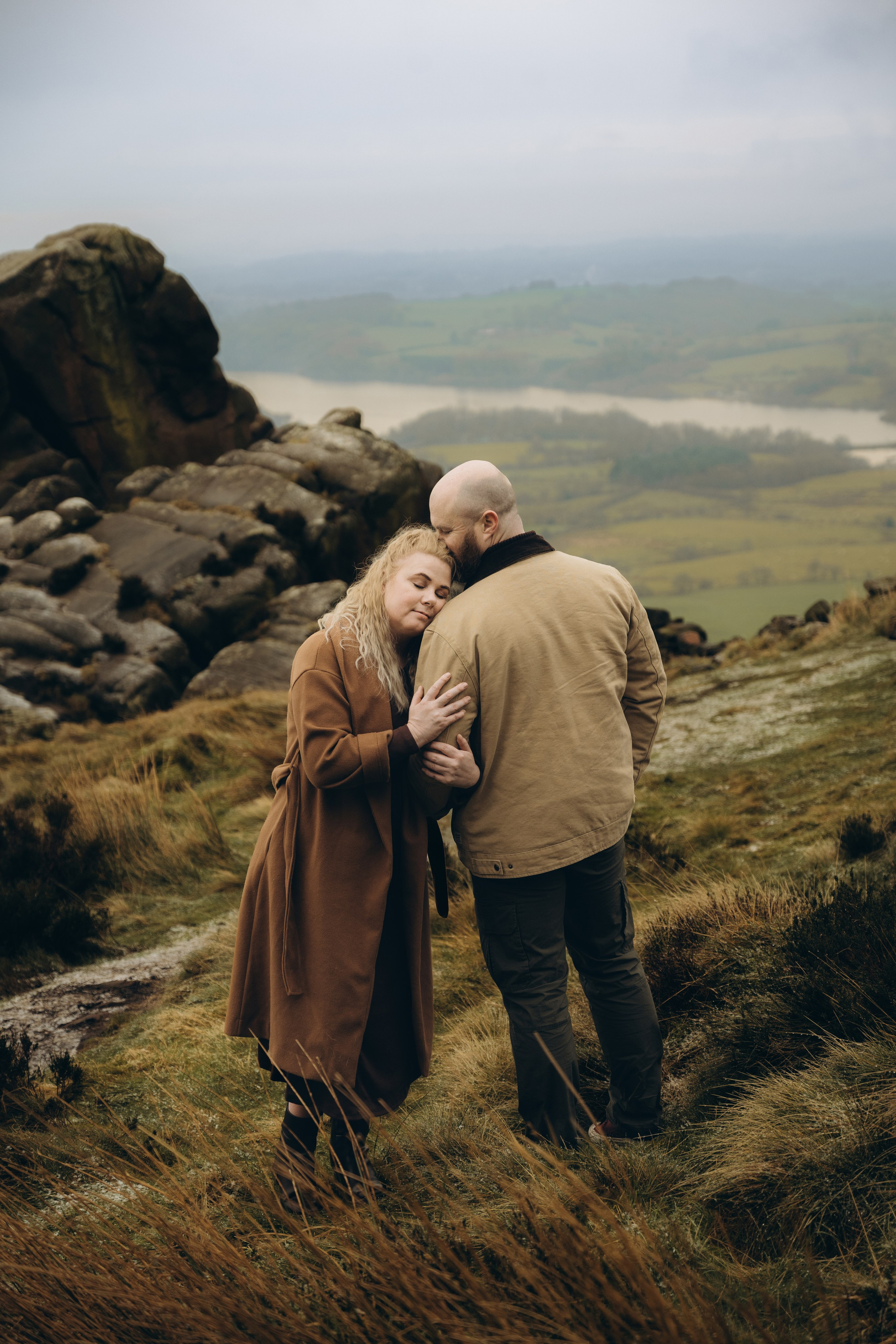 L & C in Peak District. Tania Gandrabur, photographer in West Midlands, England