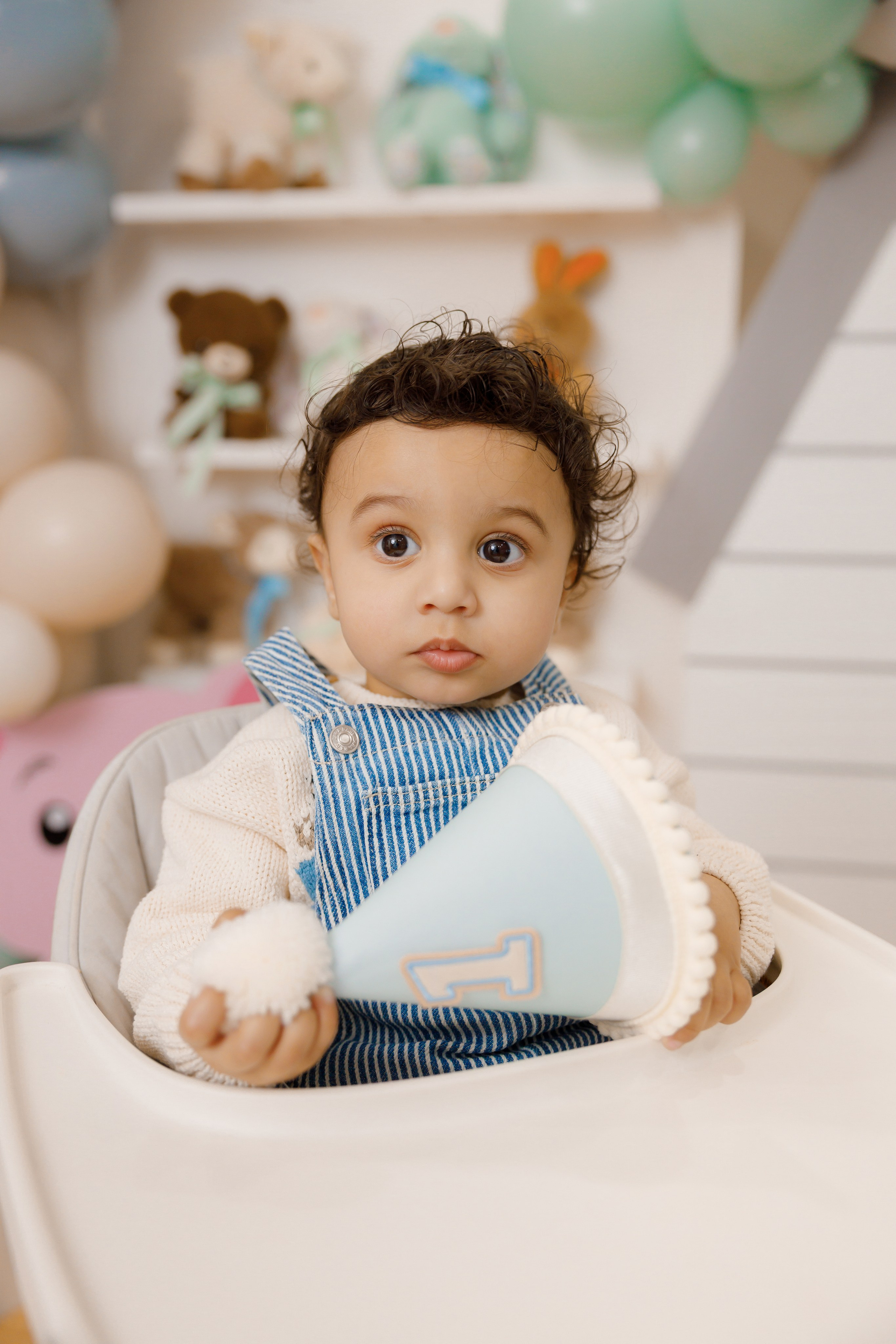 Fateh’s 1st birthday. Home