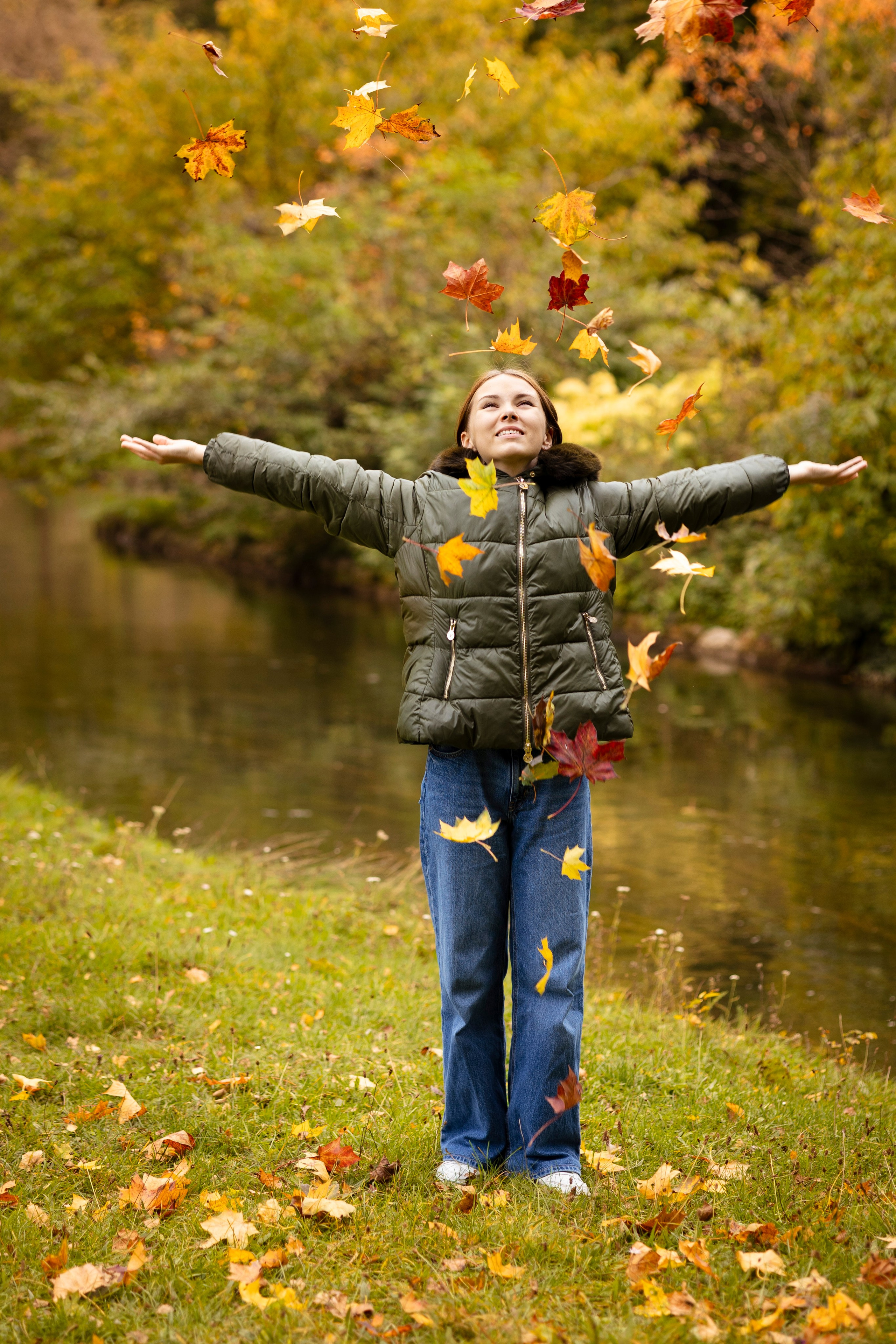 Autumn. Photographer in Munich