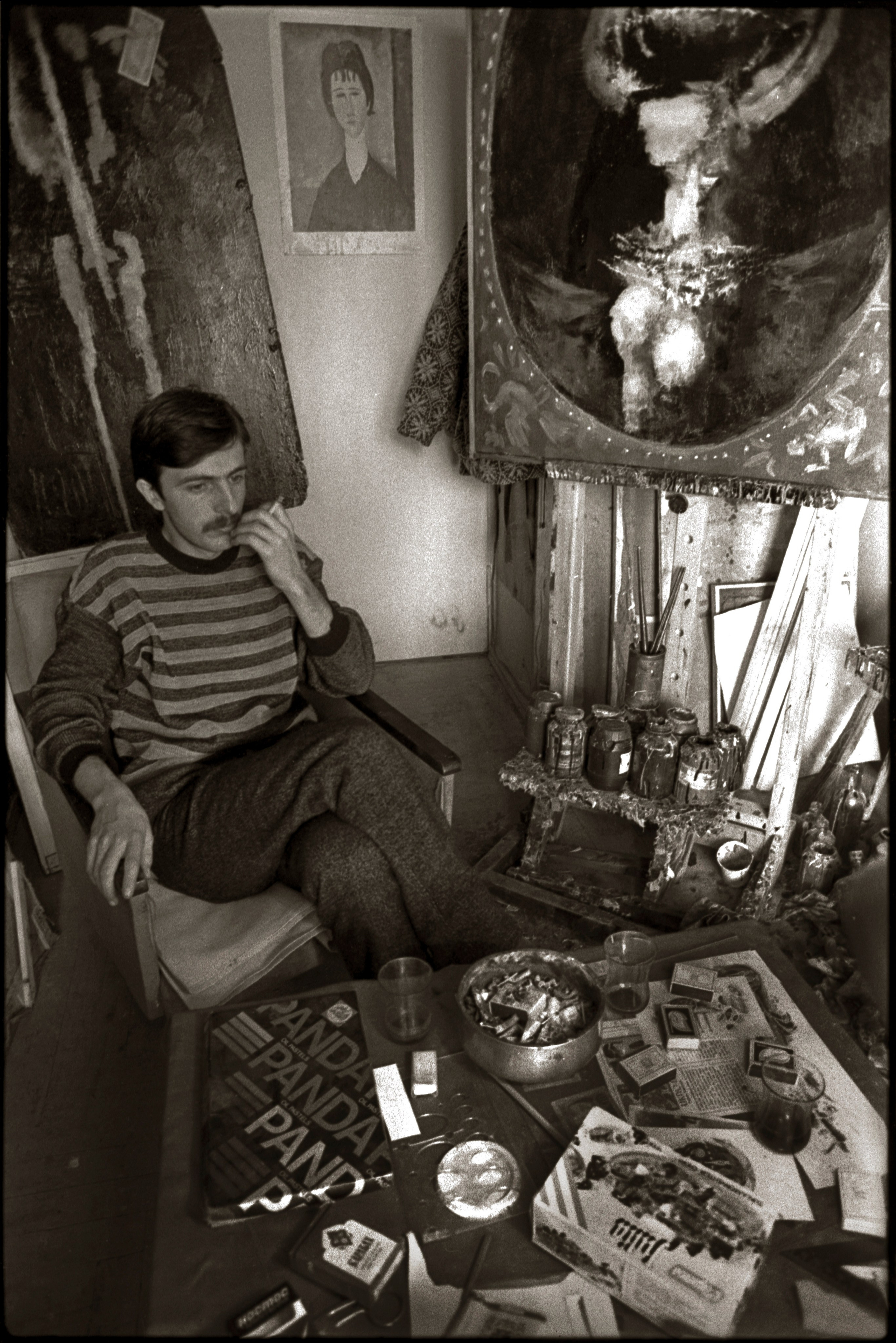 Elyar Alimirzoyev, artist. Baku, 1989