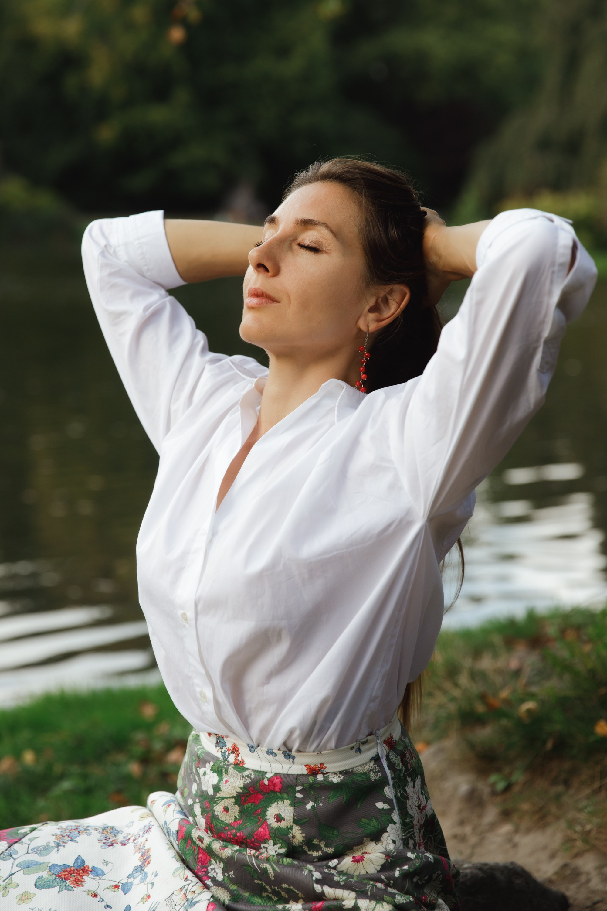 Tatiana: connect with nature & yoga. Kaja | fotograf psów we Wrocławiu