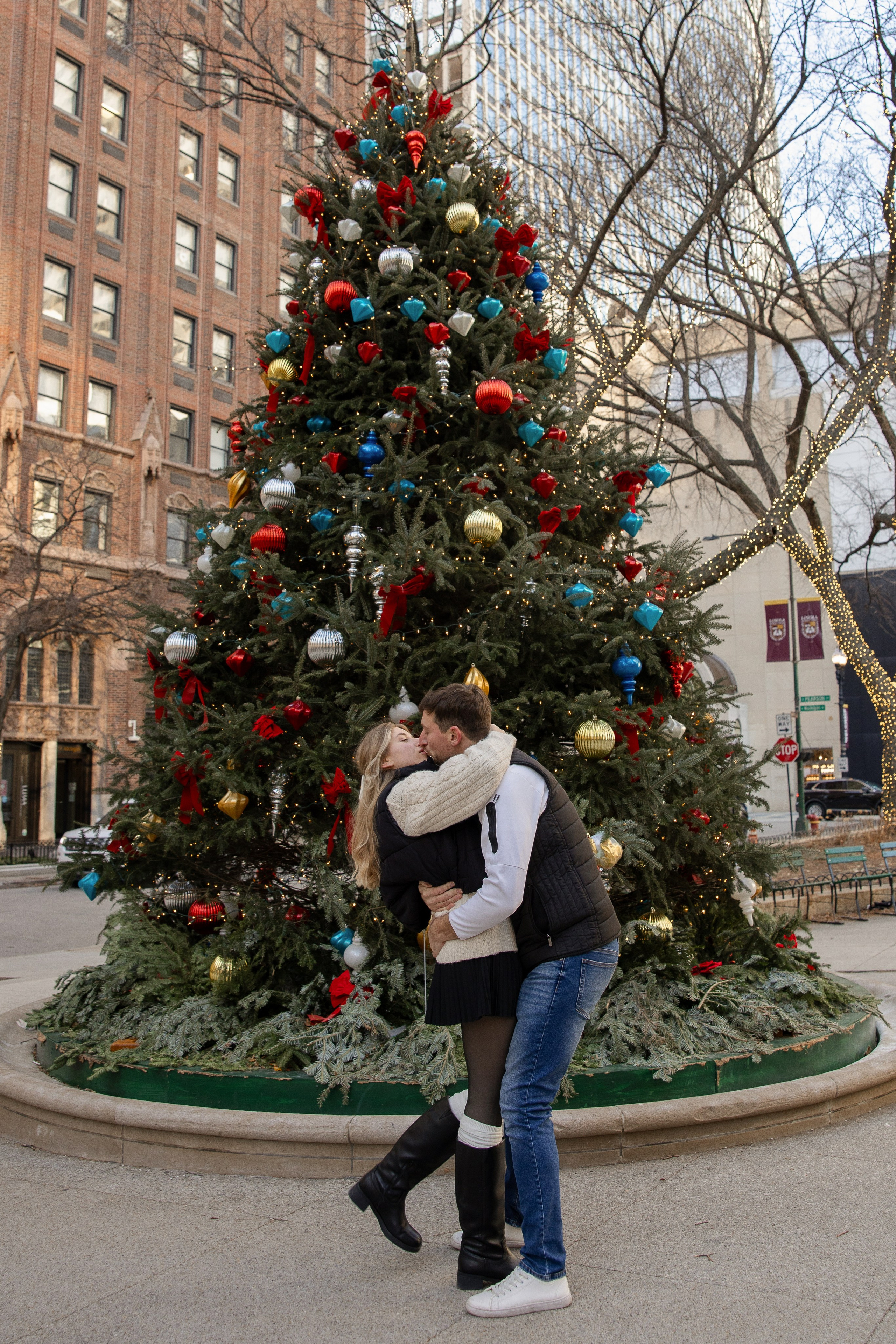 Chicago Christmas locations. Photo_fedorova