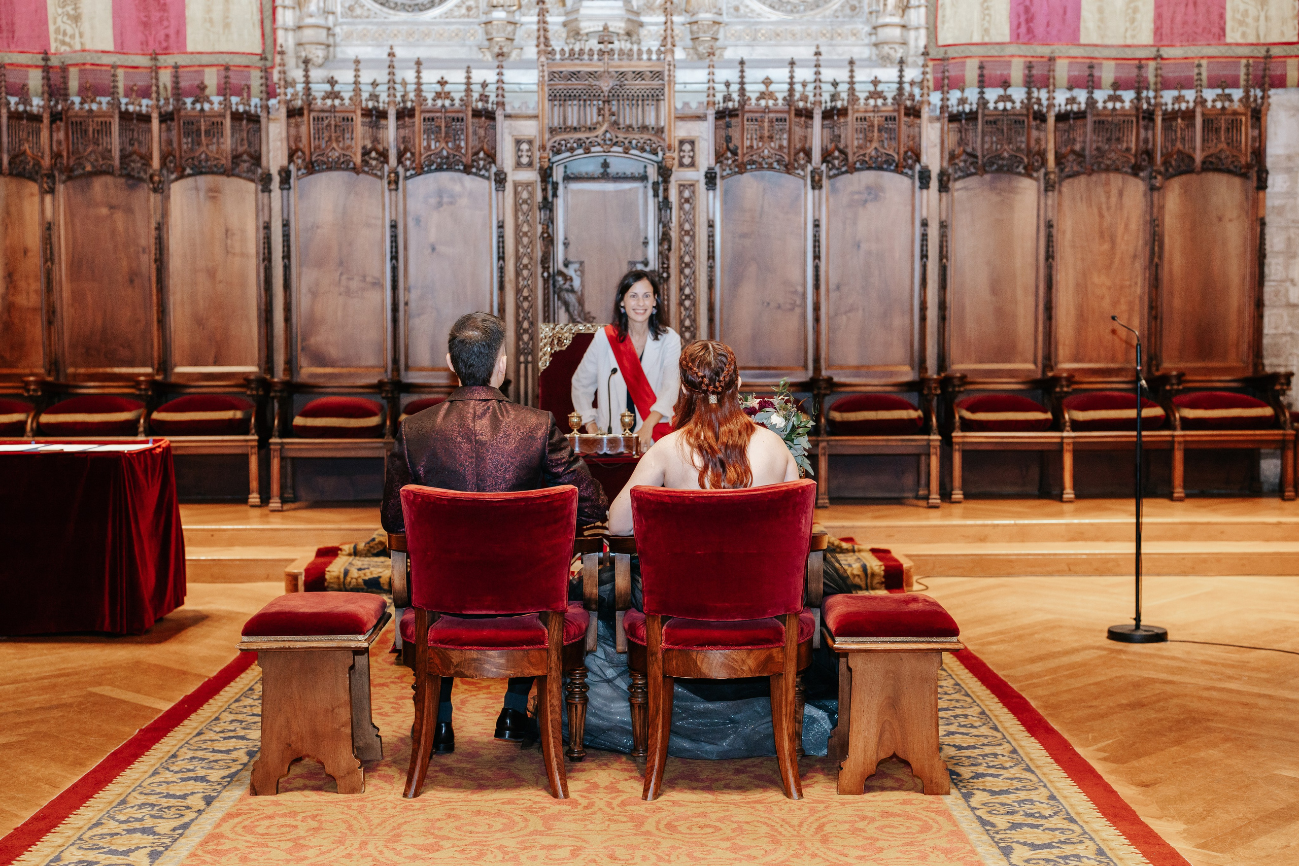 Alicia+Ruben, 04.10.2025, Ayuntamiento de Barcelona, Hotel Miramar. Wedding photographer in Catalonia