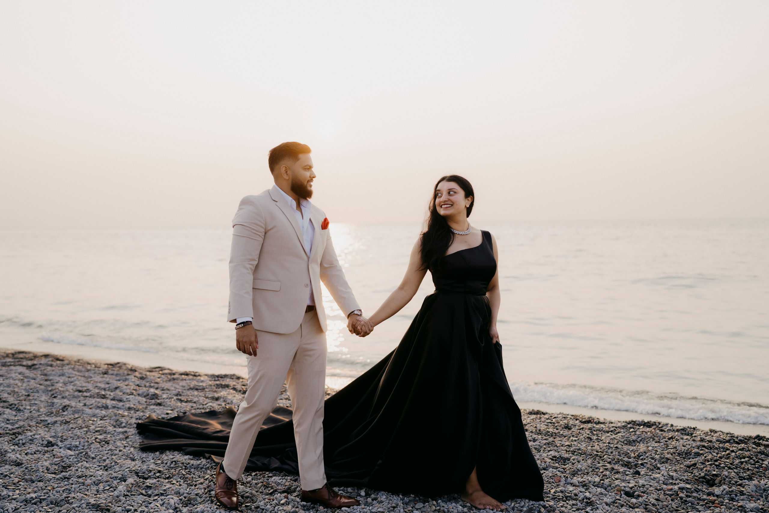 Couple Photoshoot at R.C. Harris Water Treatment Plant Toronto | Antevasi Studios