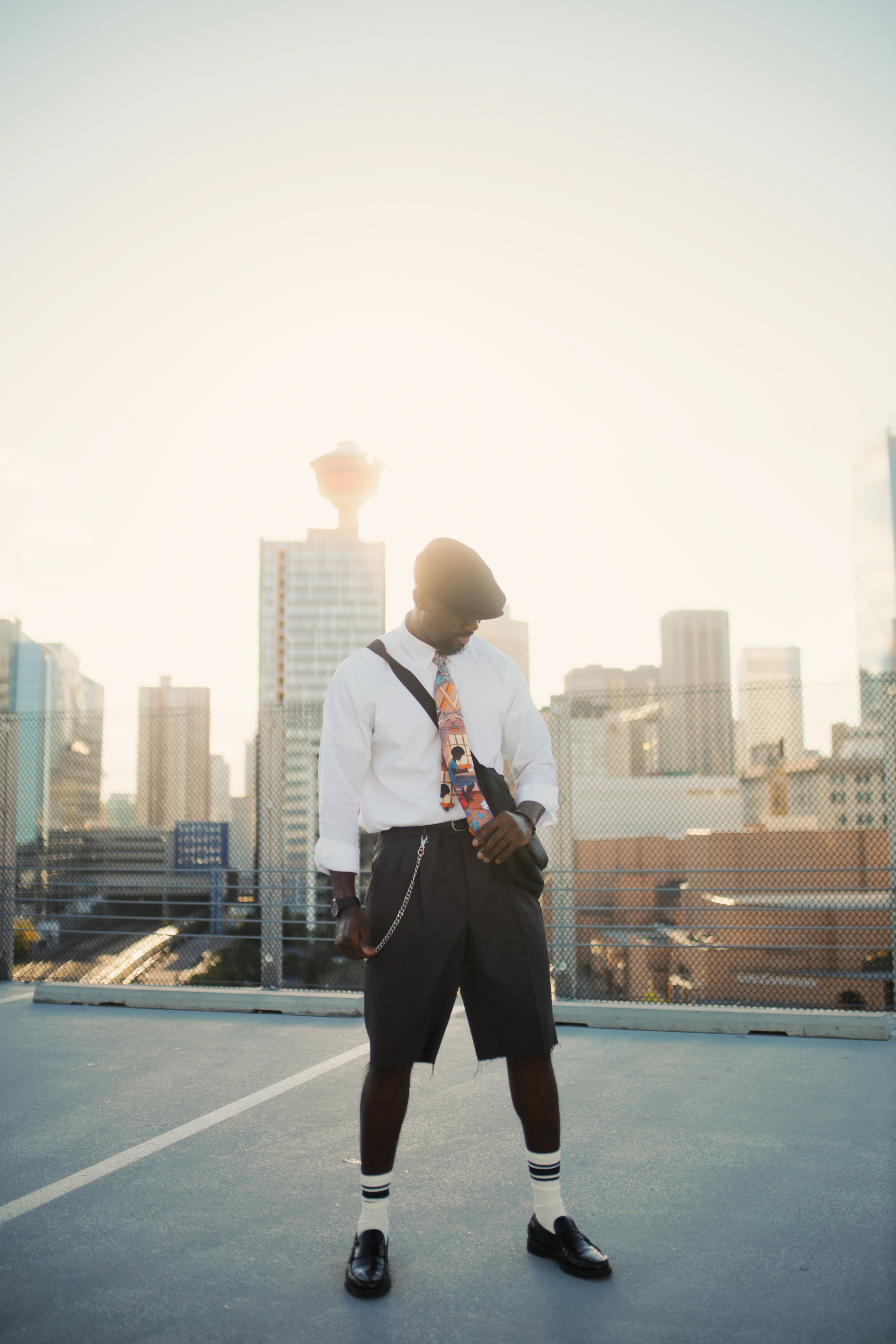 The Vintage Look of Chris Wiredu. ProFly.club — Professional aerial filming in Calgary