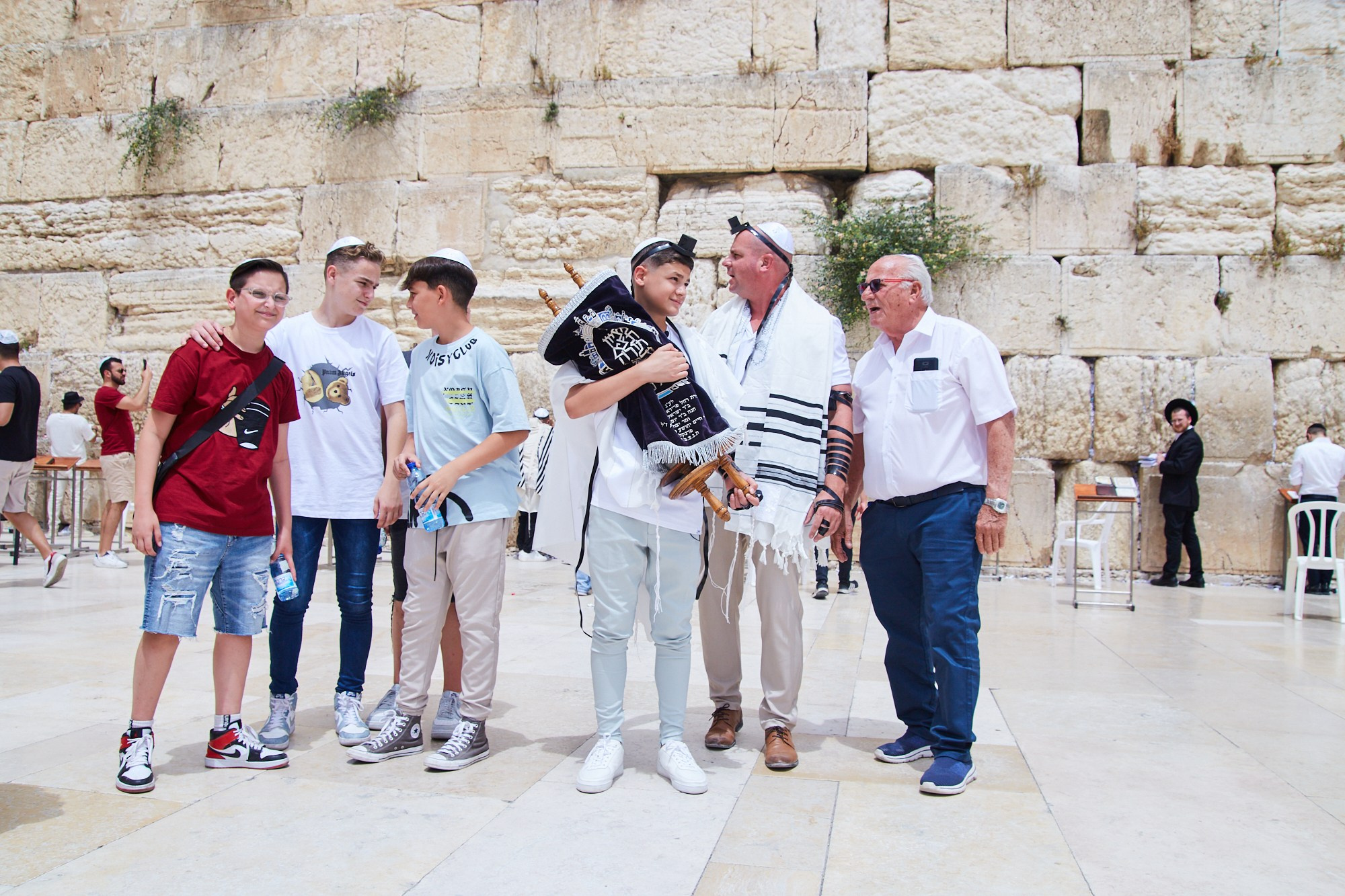 Бар-мицва на Котеле 2. Портретный и репортажный фотограф в Израиле Рома Бирман