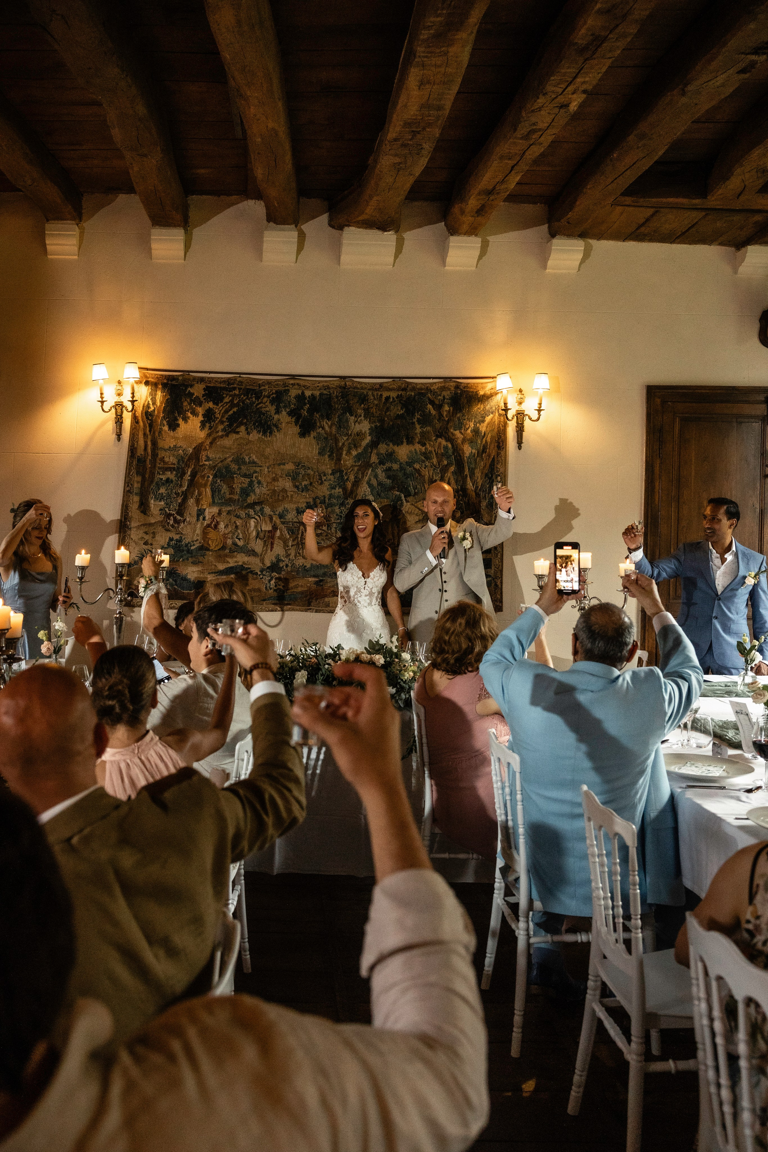 Roxane & Denis. Wedding at Abbaye du Palais, Thauron, France. June 29, 2024. Евгения Смирнова — Ваш фотограф в Тулузе и на юго-западе Франции
