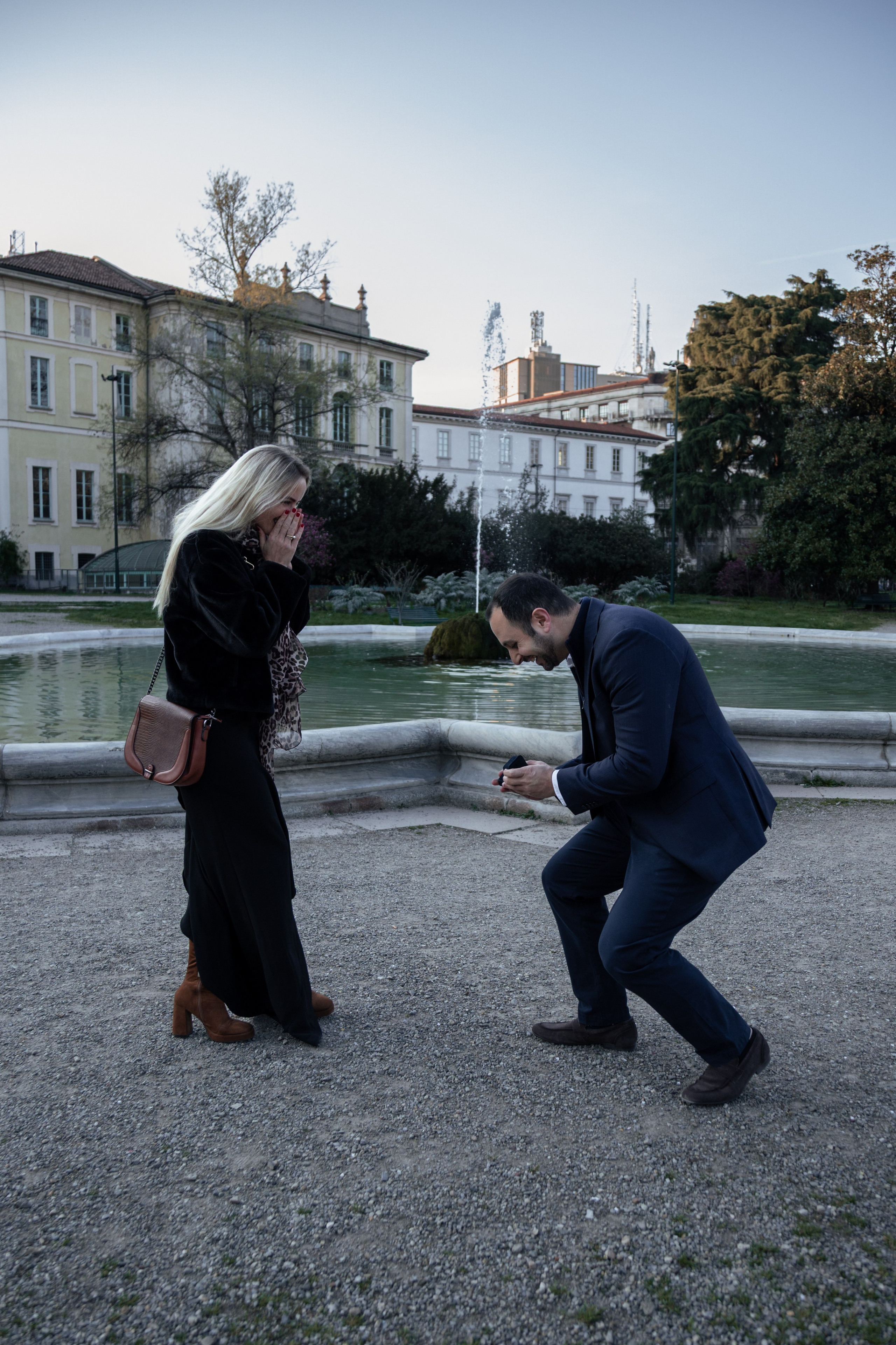 Proposal David and Marit. Photographer in Milan |Mila Pro Photo
