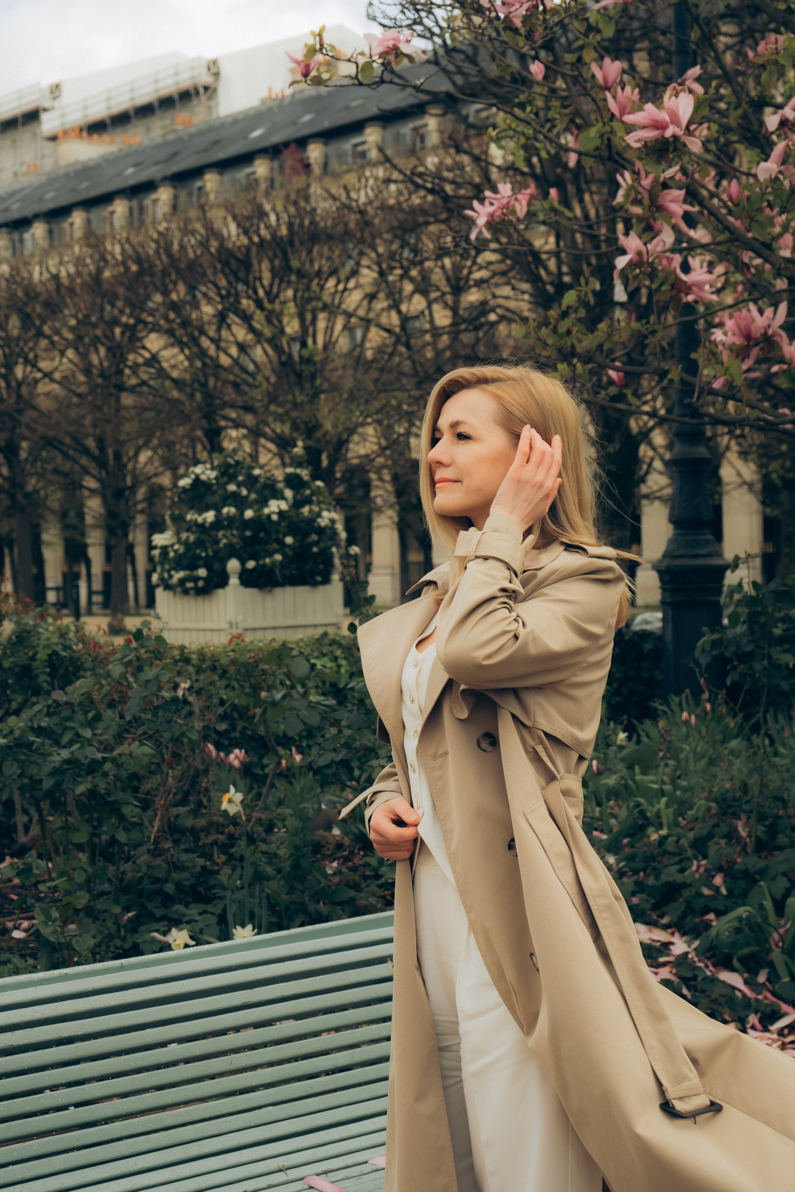 Elena’s photoshoot in Palais Royal. Photographer in Paris Marina Chaput