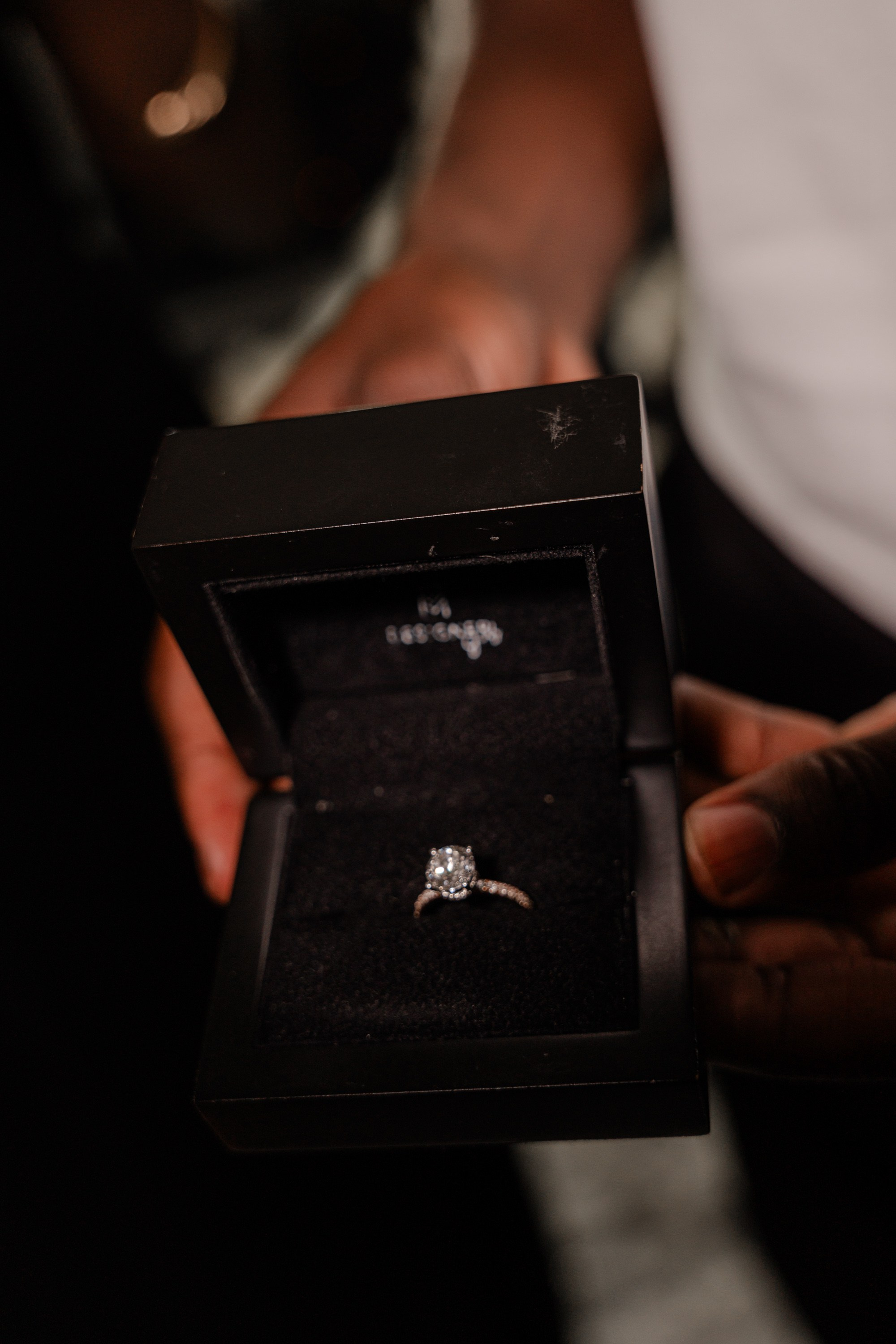 The proposal in The Shard. Tonya Kyrylenko photographer in London