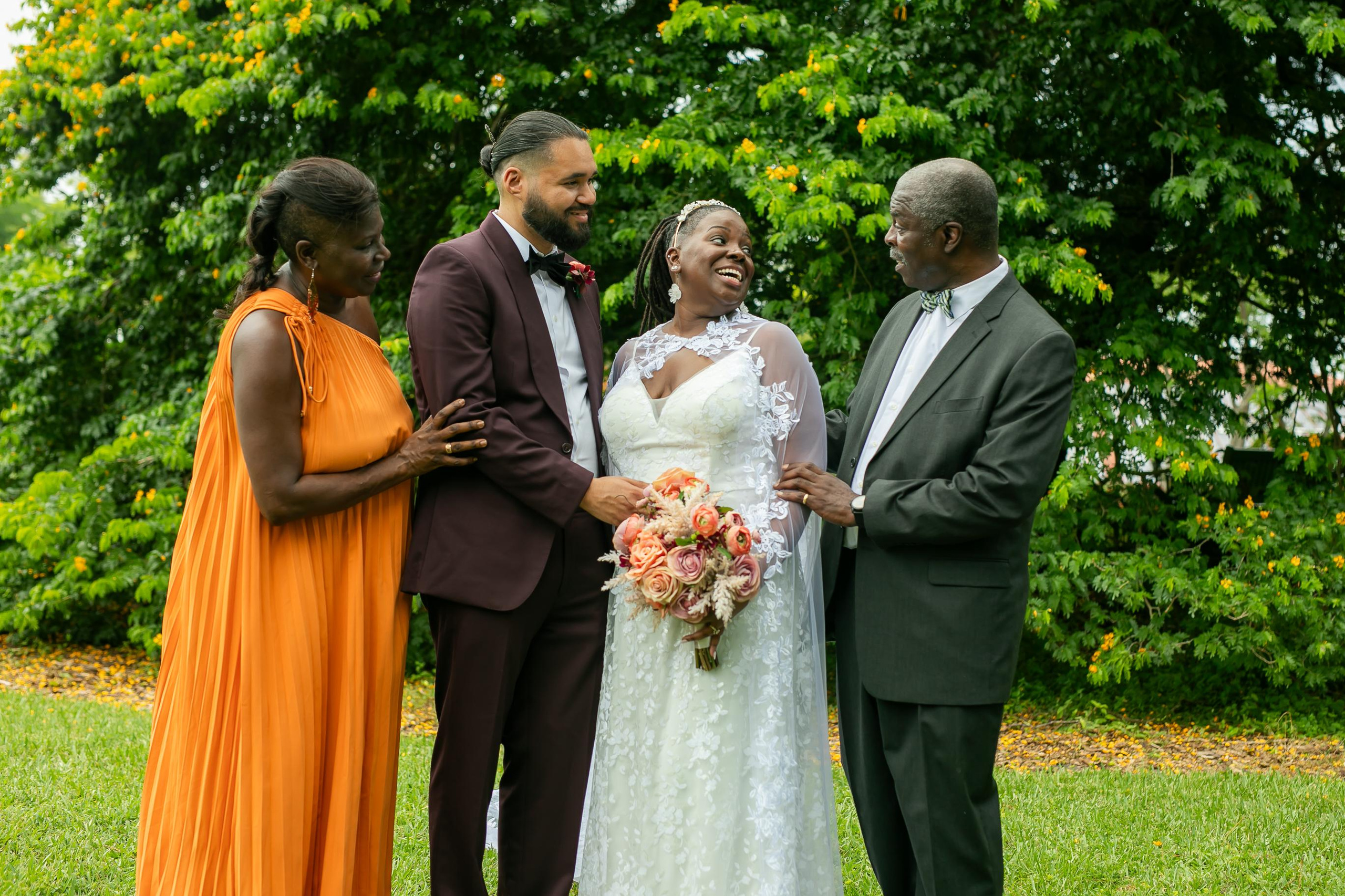 Wedding in Mounts Botanical Garden. Lana Photography — Wedding & Family Photographer in Florida & Beyond
