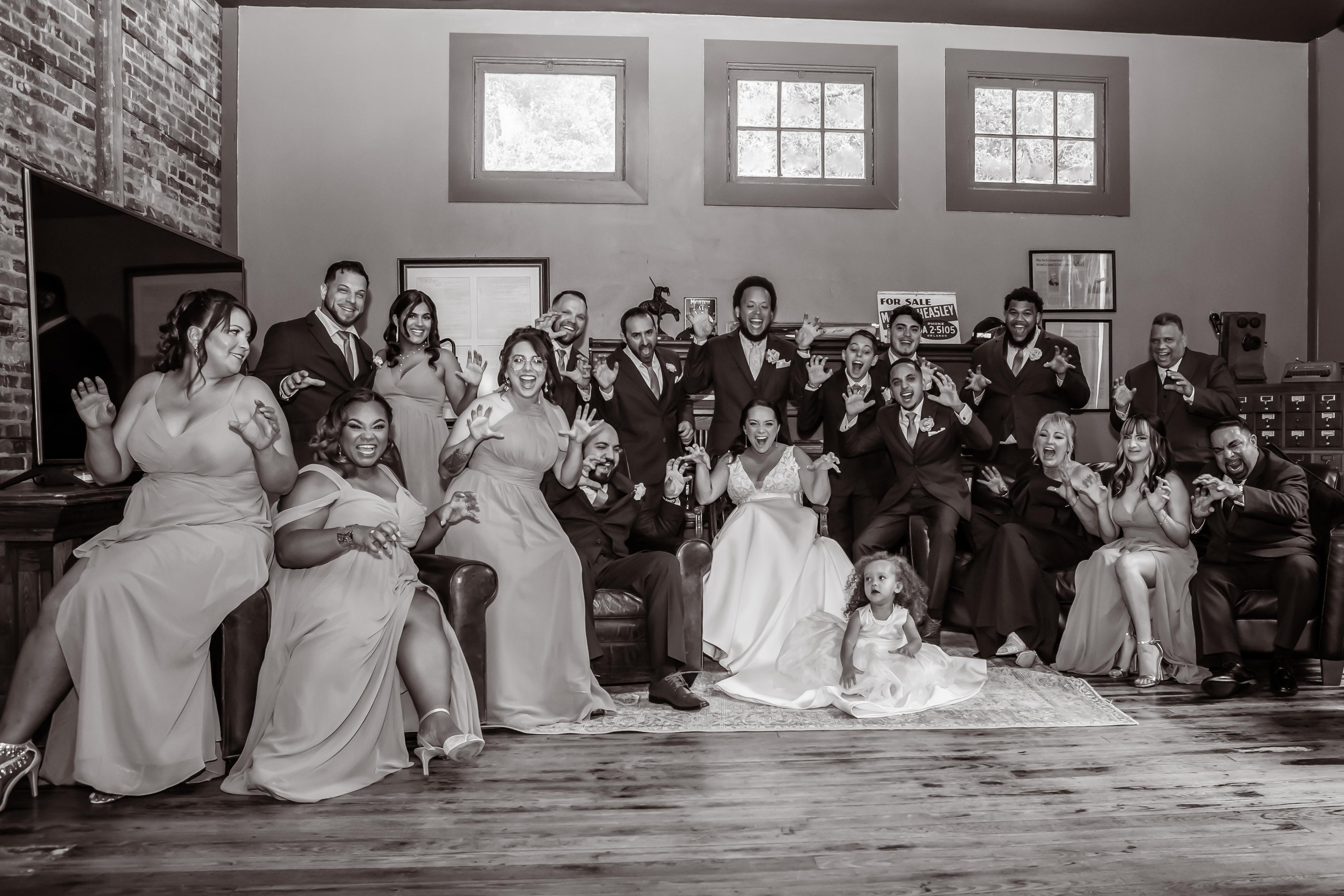 Old movie style wedding. Lana Photography — Wedding & Family Photographer in Florida & Beyond