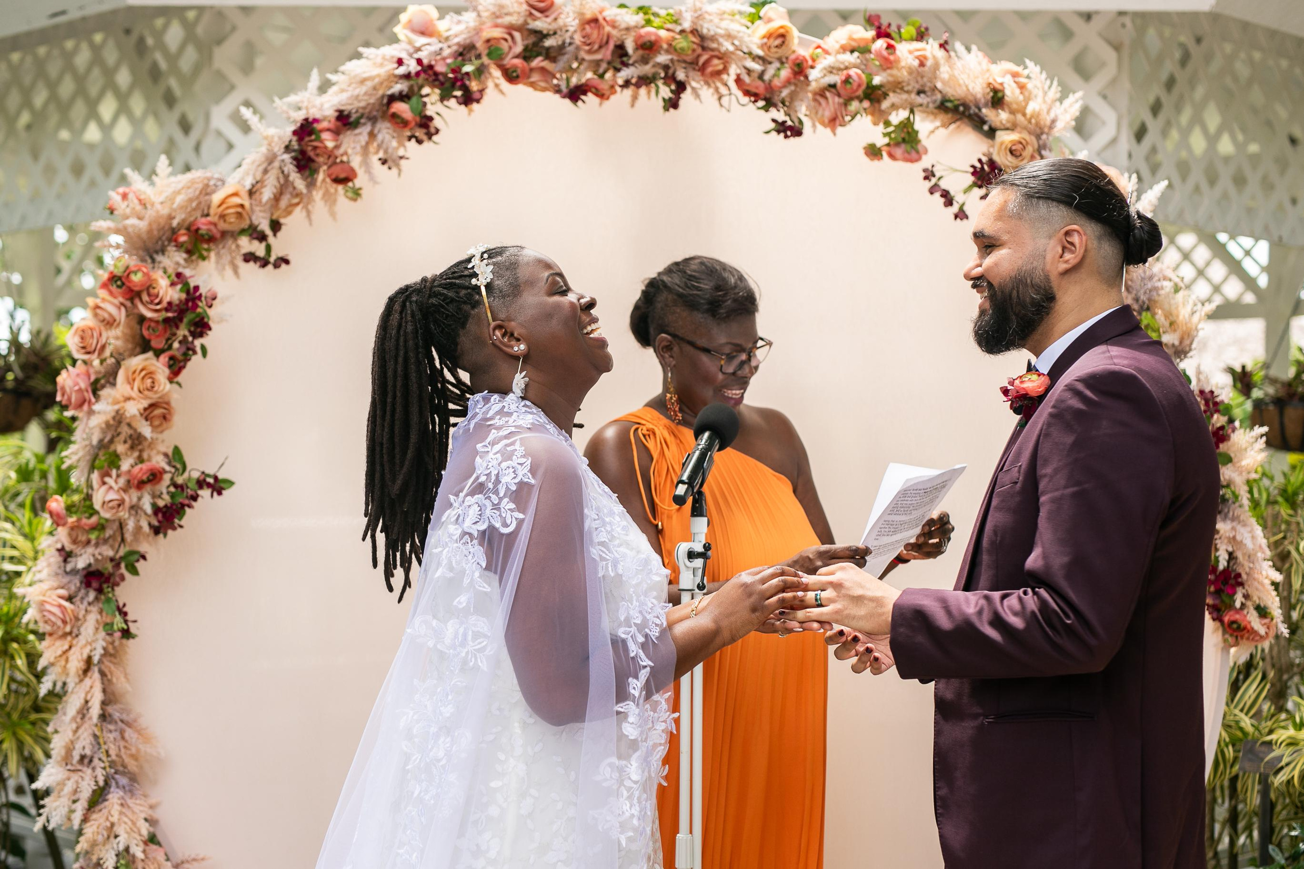 Wedding in Mounts Botanical Garden. Lana Photography — Wedding & Family Photographer in Florida & Beyond