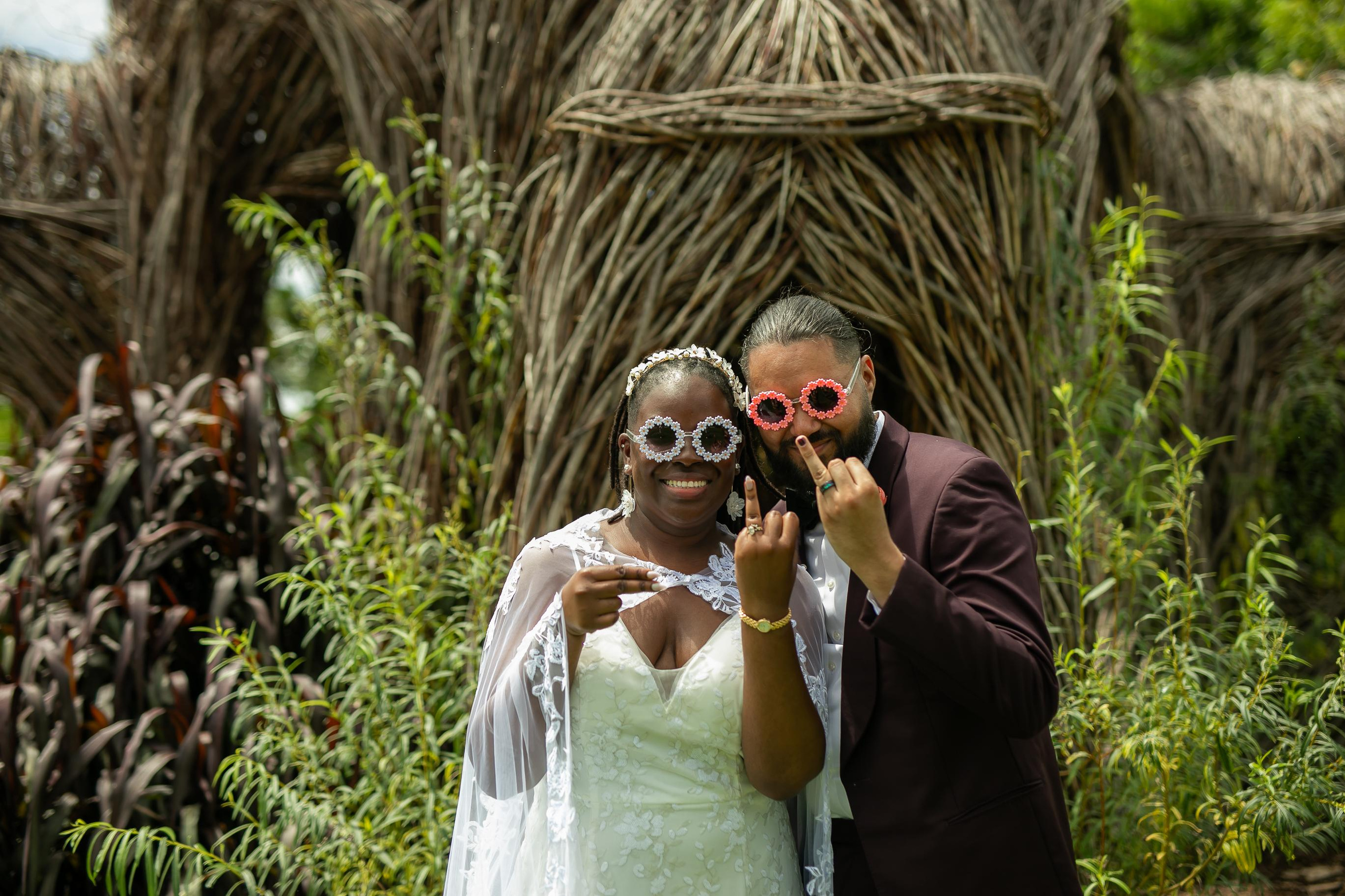 Wedding in Mounts Botanical Garden. Lana Photography — Wedding & Family Photographer in Florida & Beyond