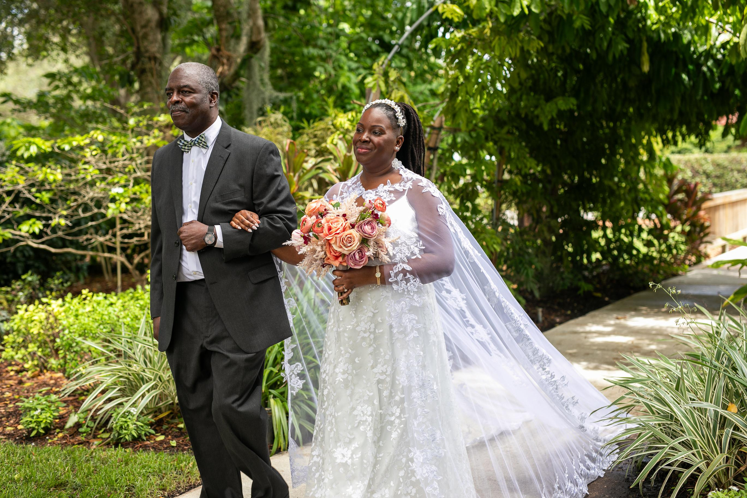 Wedding in Mounts Botanical Garden. Lana Photography — Wedding & Family Photographer in Florida & Beyond