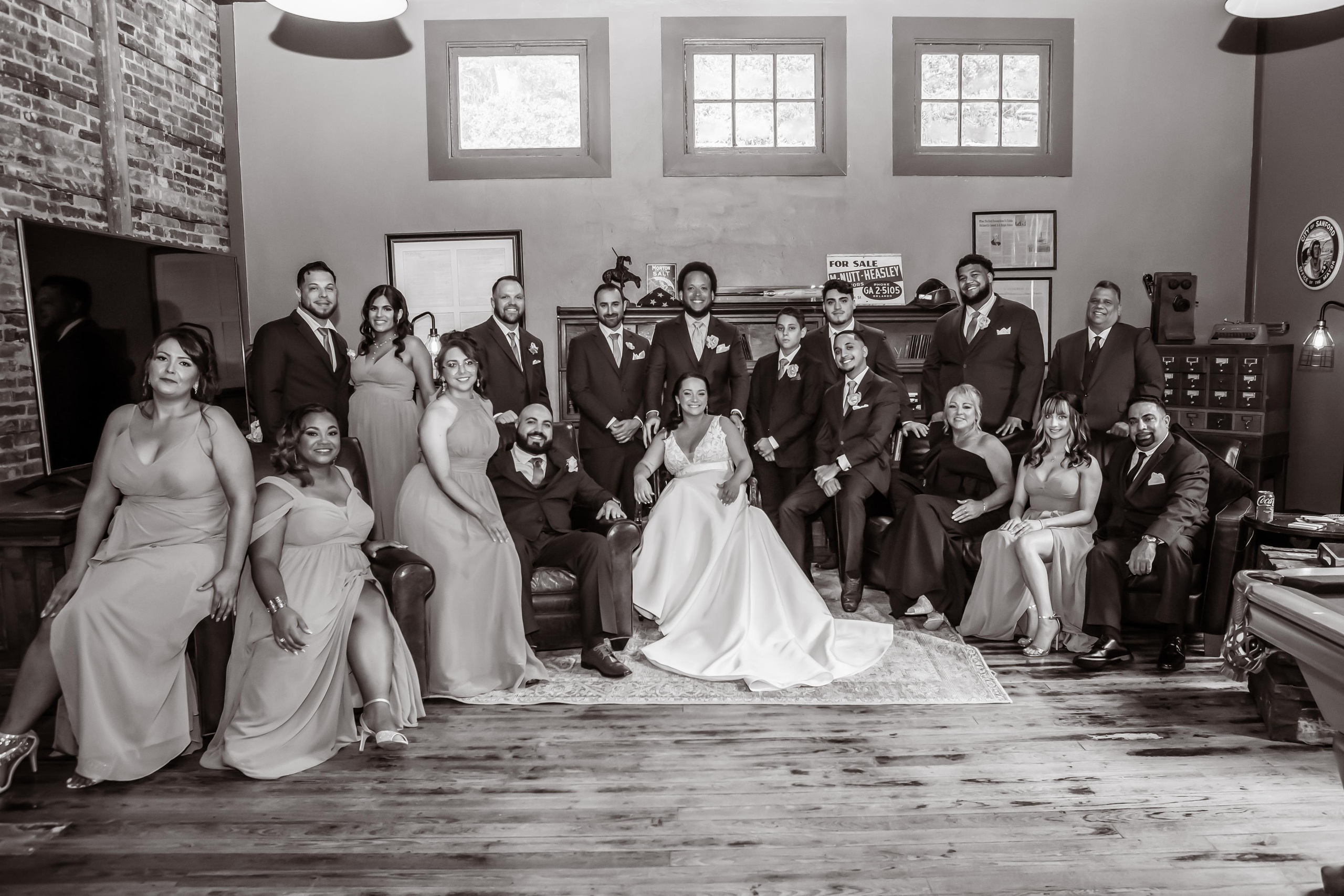 Old movie style wedding. Lana Photography — Wedding & Family Photographer in Florida & Beyond