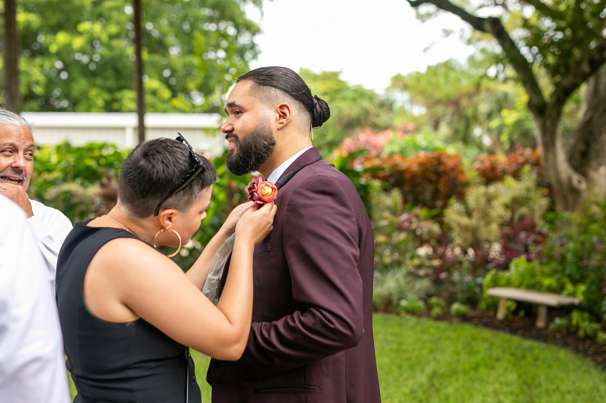 Wedding in Mounts Botanical Garden. Lana Photography — Wedding & Family Photographer in Florida & Beyond