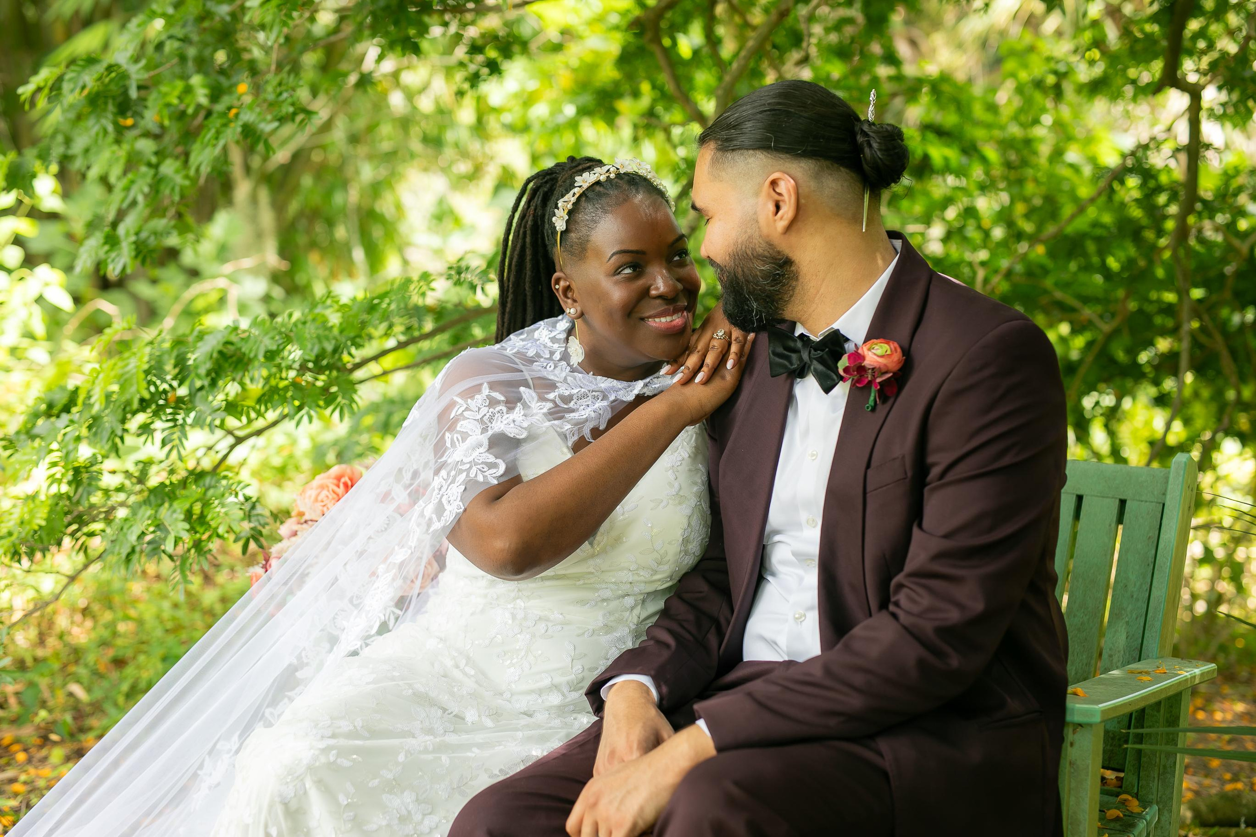 Wedding in Mounts Botanical Garden. Lana Photography — Wedding & Family Photographer in Florida & Beyond