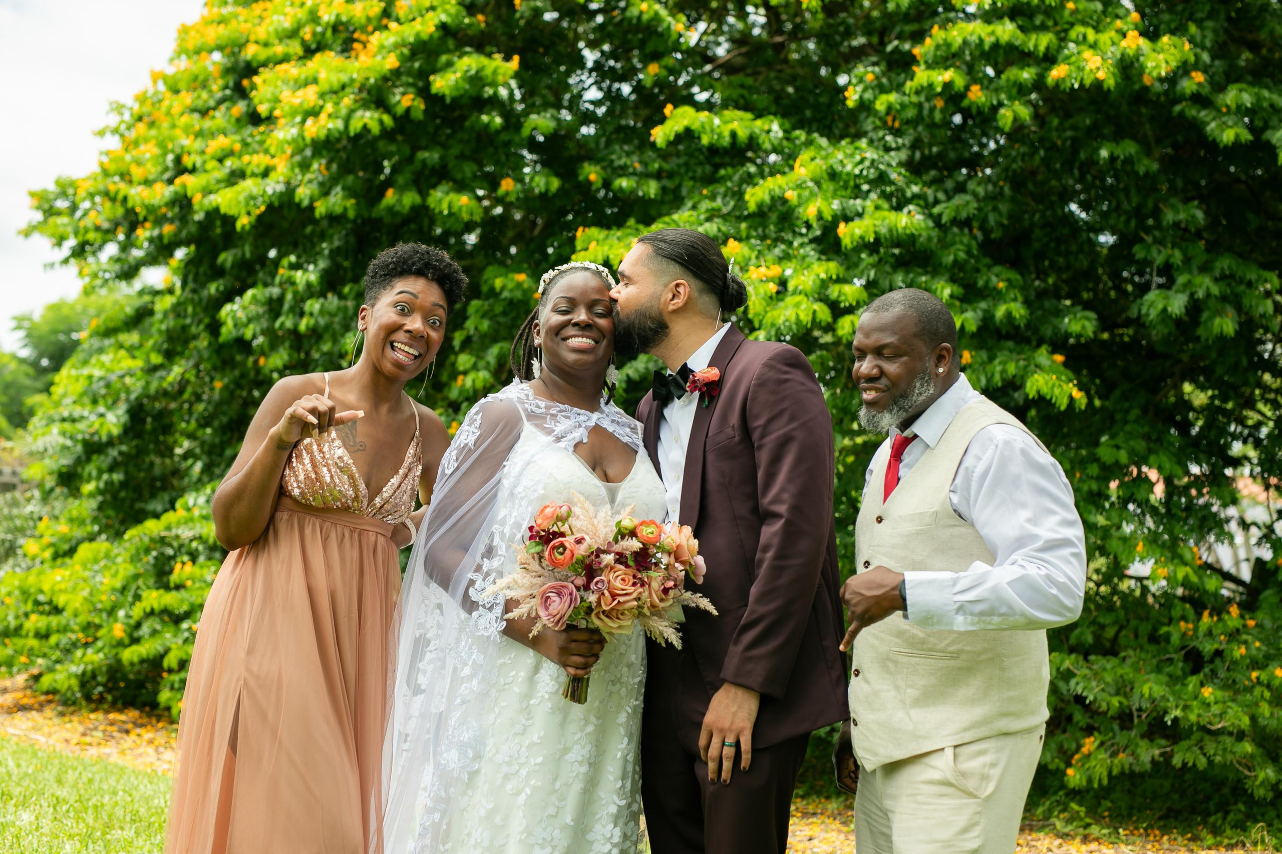 Wedding in Mounts Botanical Garden. Lana Photography — Wedding & Family Photographer in Florida & Beyond