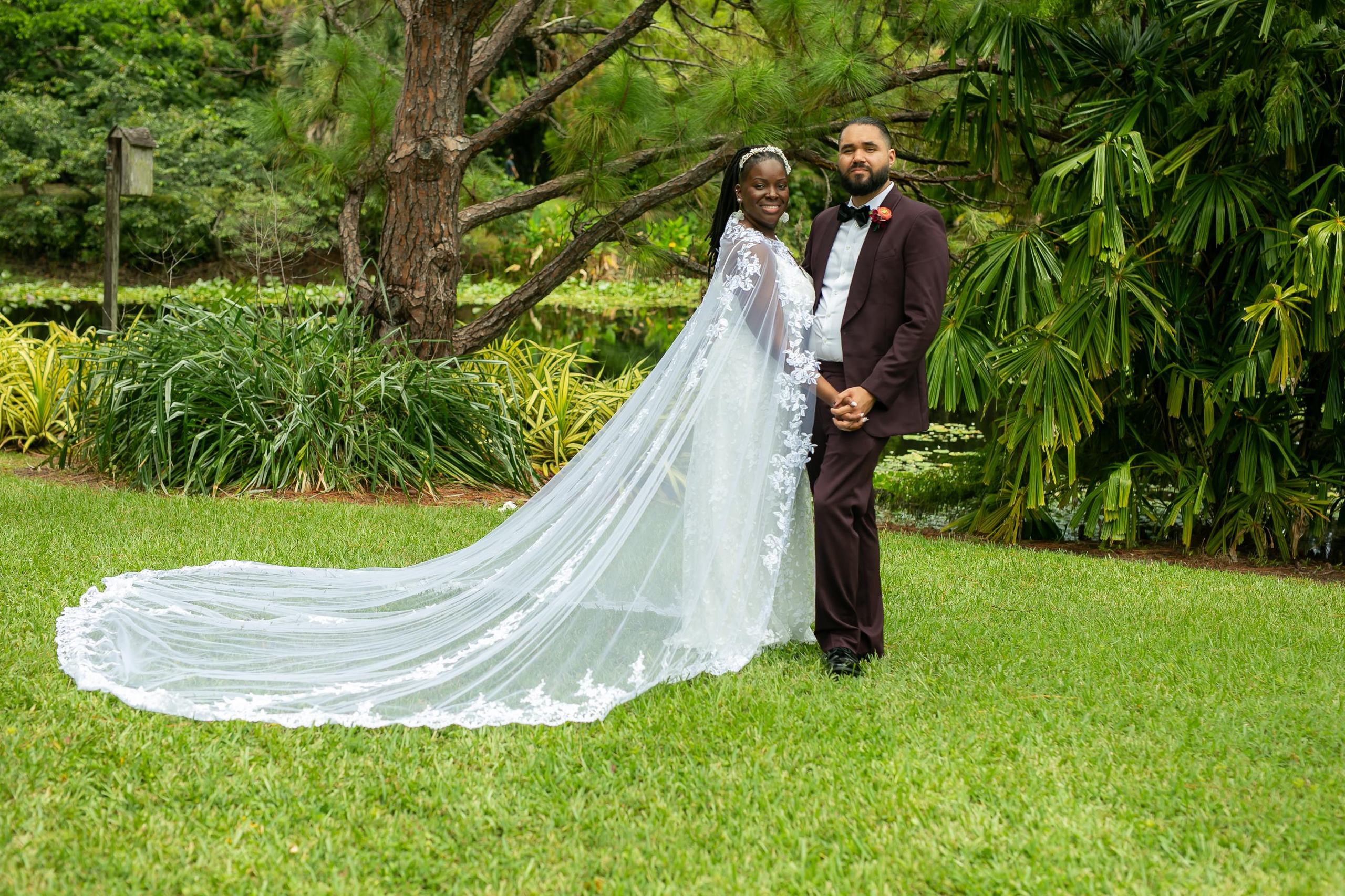 Wedding in Mounts Botanical Garden. Lana Photography — Wedding & Family Photographer in Florida & Beyond