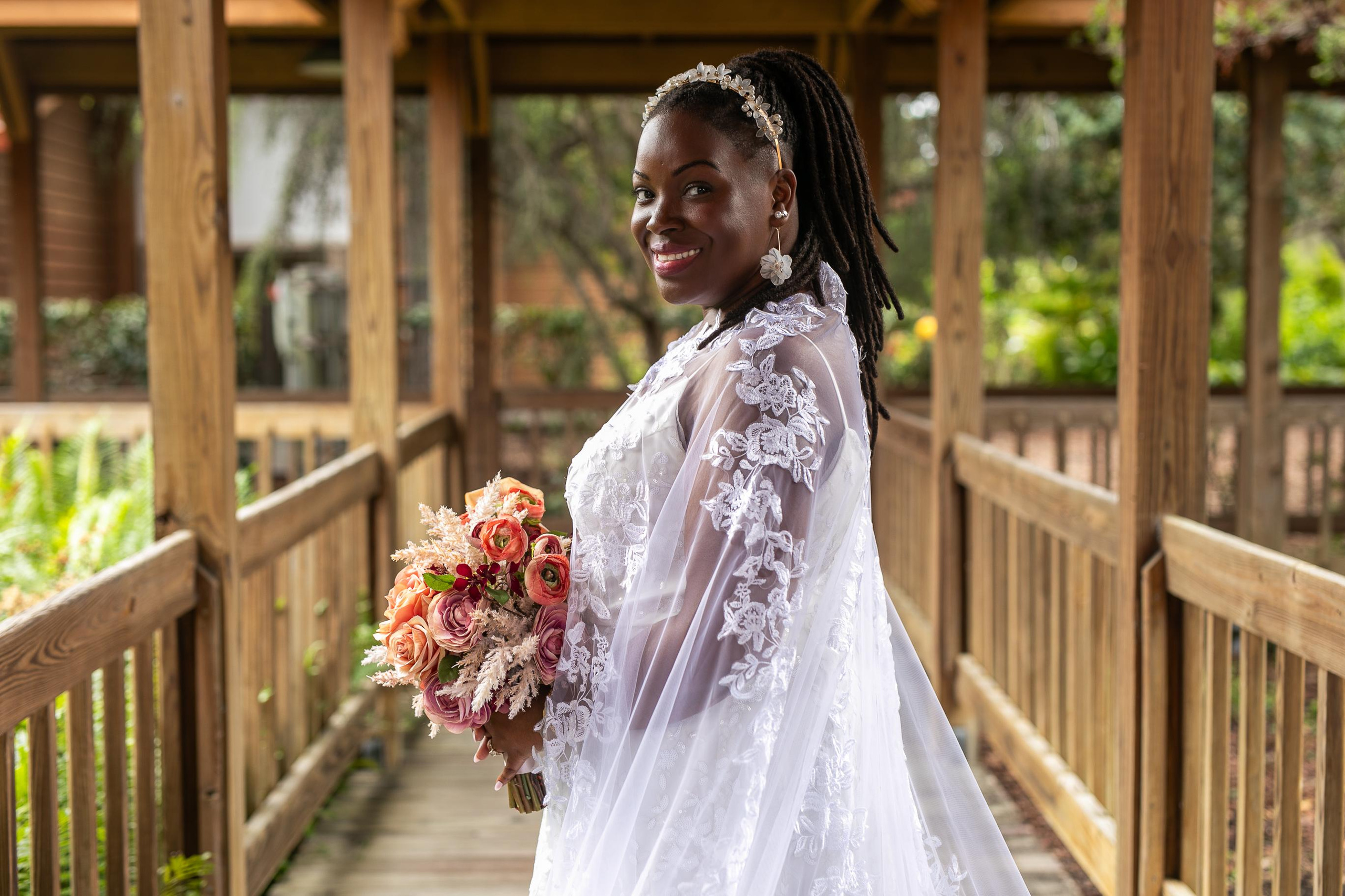 Wedding in Mounts Botanical Garden. Lana Photography — Wedding & Family Photographer in Florida & Beyond