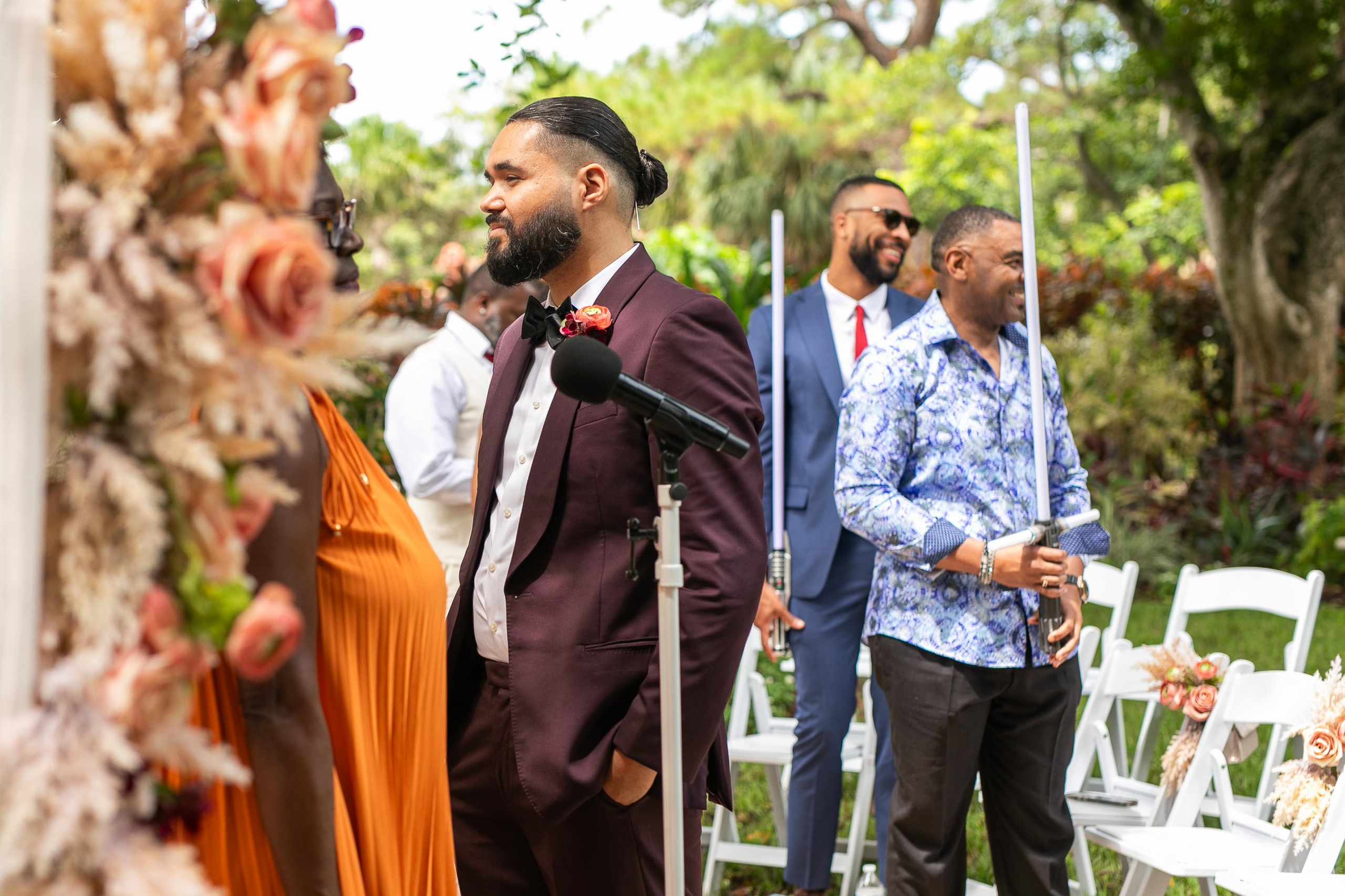 Wedding in Mounts Botanical Garden. Lana Photography — Wedding & Family Photographer in Florida & Beyond