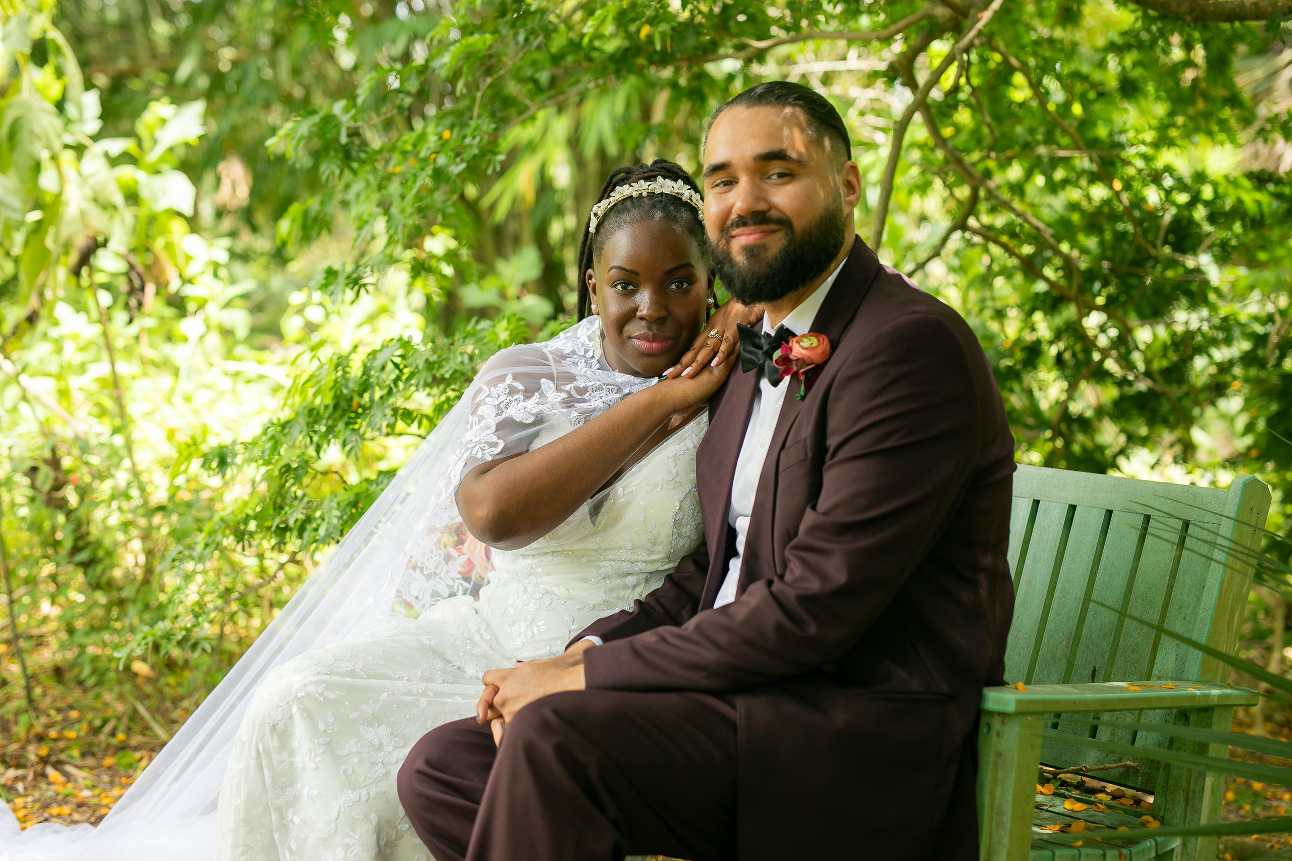Wedding in Mounts Botanical Garden. Lana Photography — Wedding & Family Photographer in Florida & Beyond