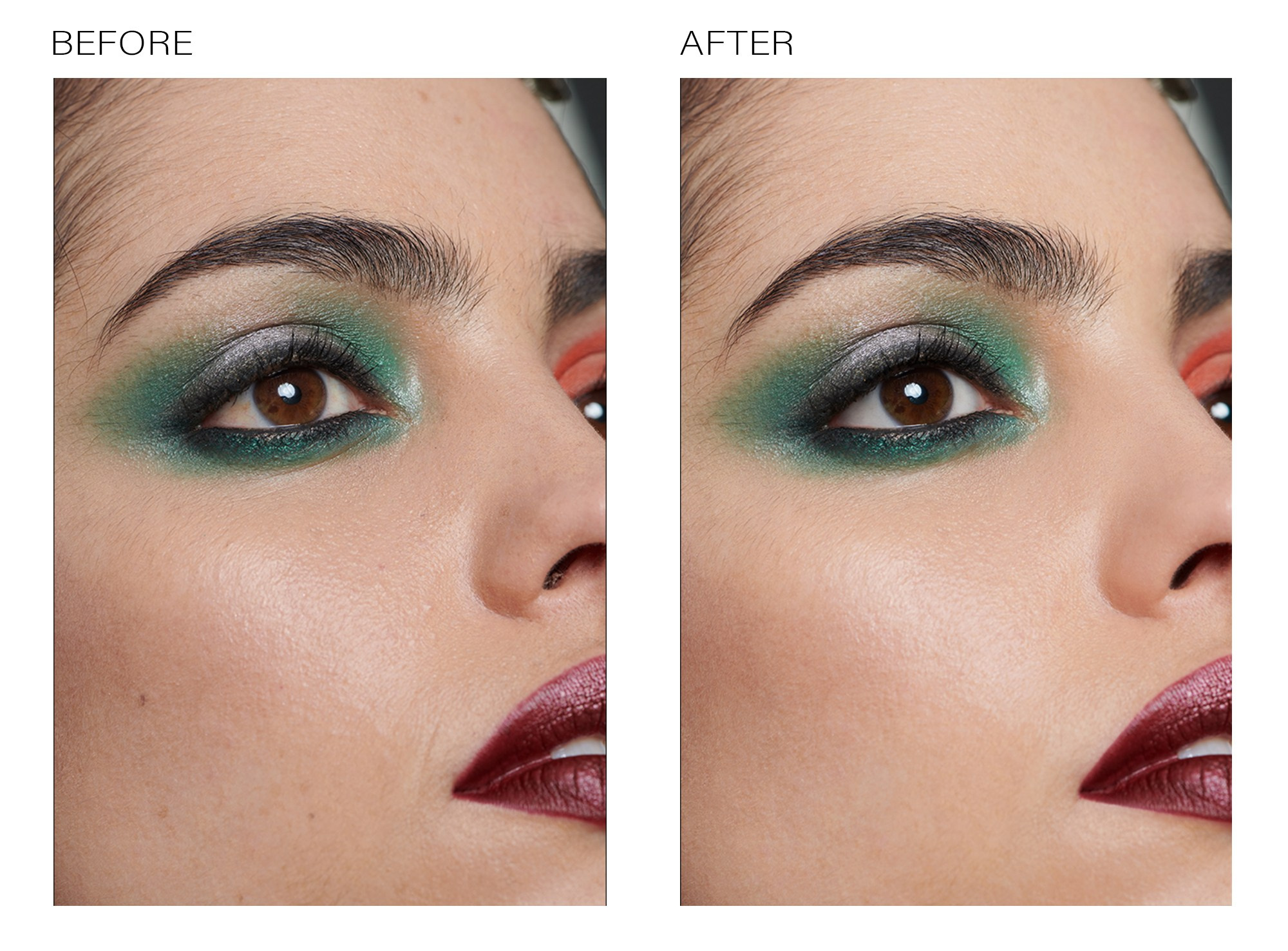 Бьюти ретушь до и после обработки. Фотограф и ретушер в Белграде Елена Skullova