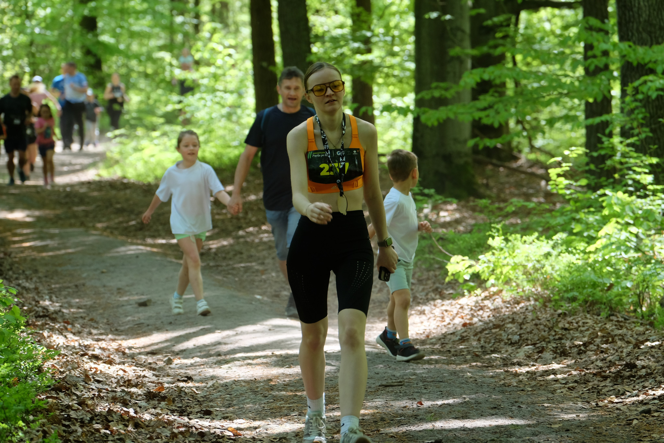 Aleksandryjska Piątka po lesie. Main