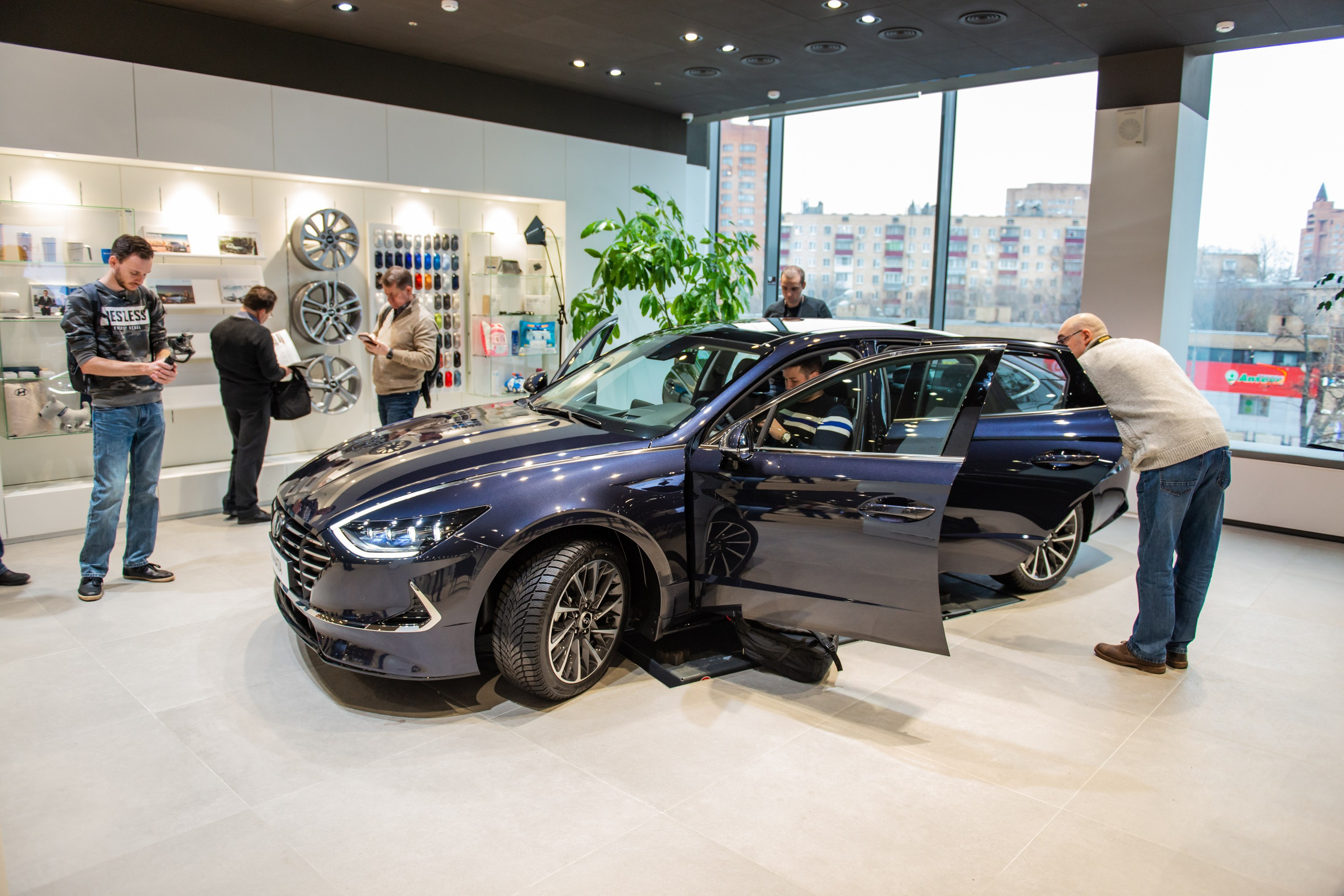 Закрытая презентация новой 8-й Hyundai Sonata. ФОТОГРАФ МЕКСИКА КИНТАНА-РОО