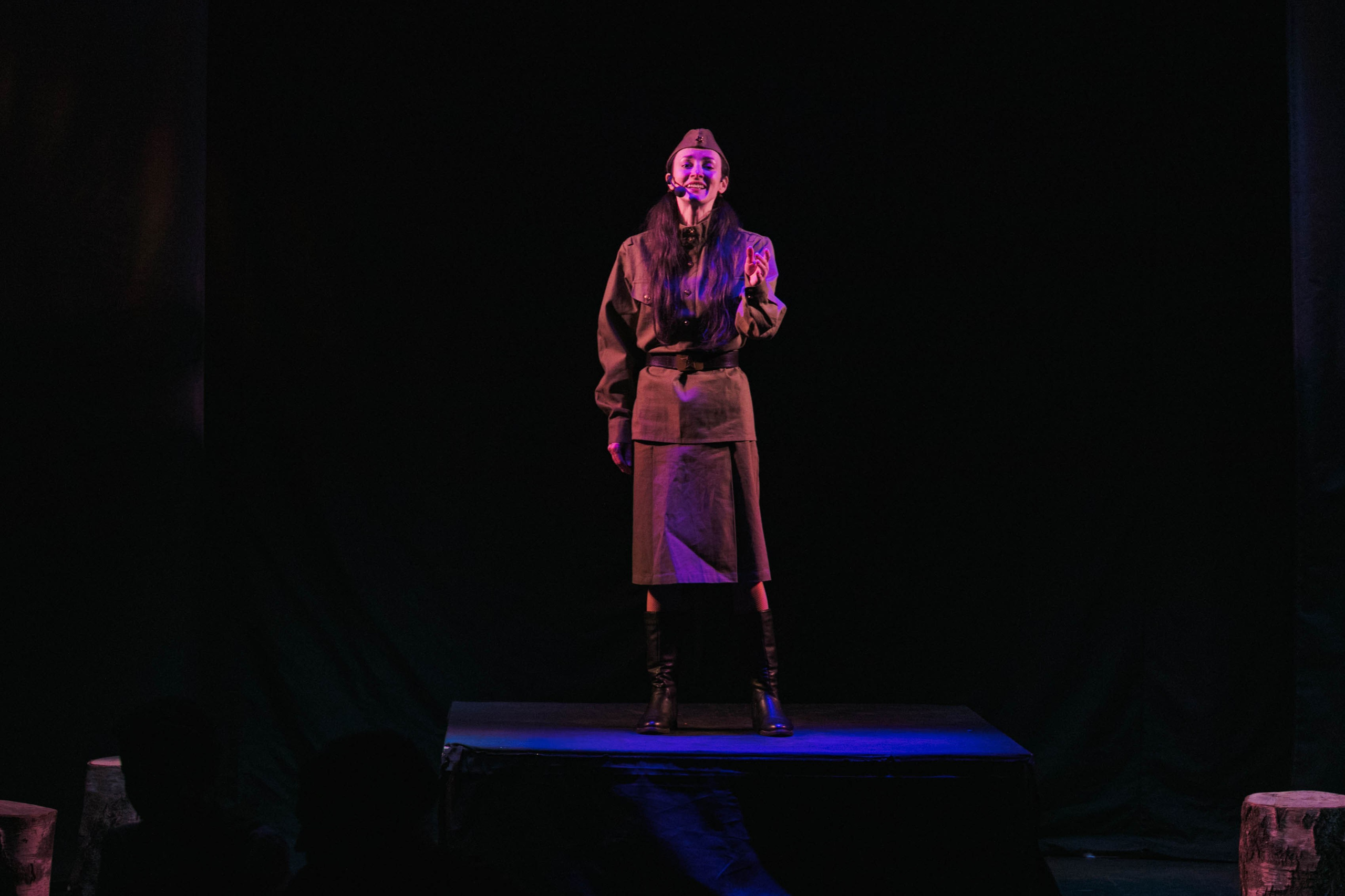 Спектакль "У войны не женское лицо" НМДТ "Образ", 2024 г. Фотограф: Адмакина Дарья