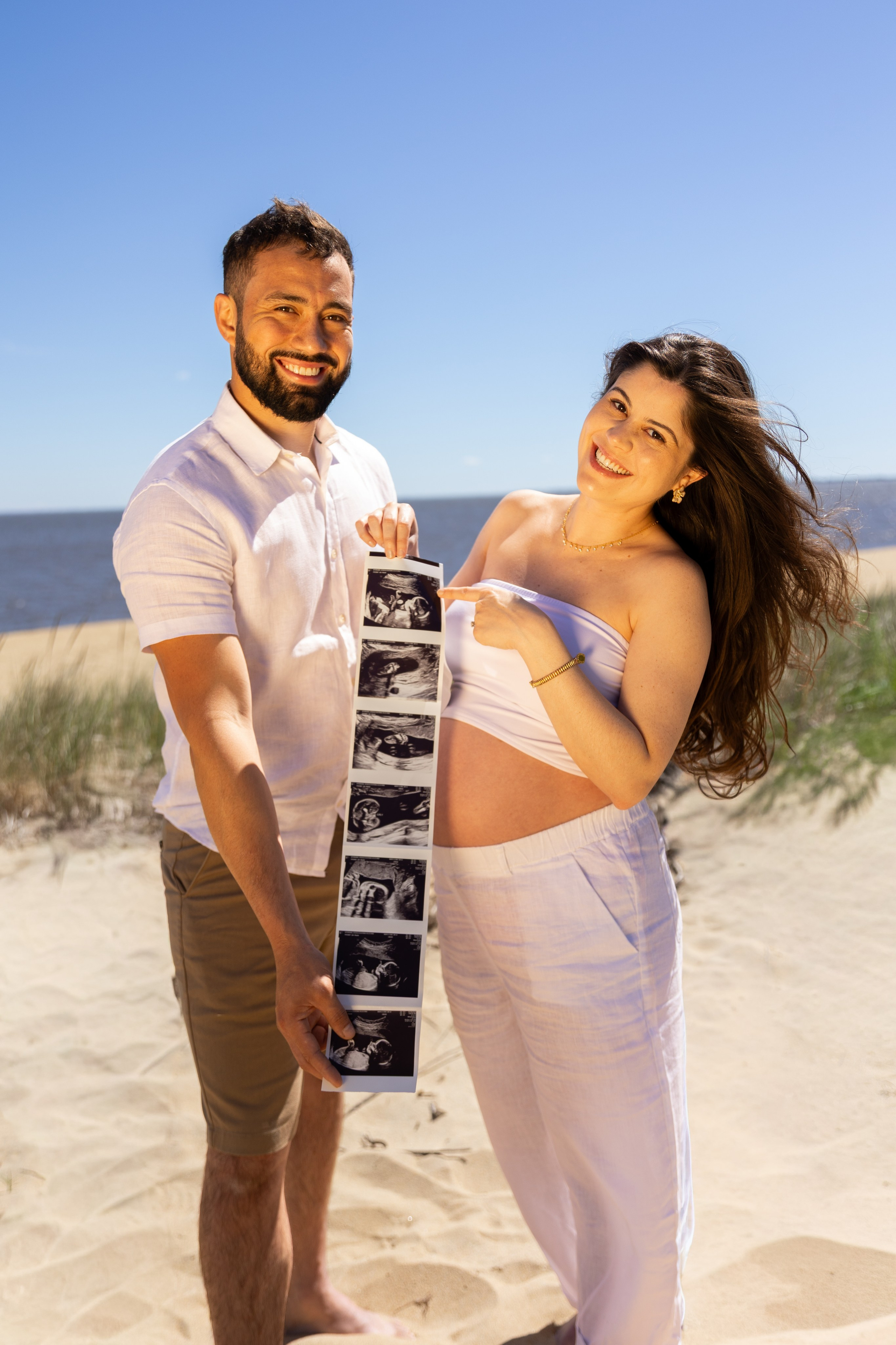 Beachside Maternity at Ideal Beach, NJ. Family, lifestyle, and commercial photography in New York and New Jersey