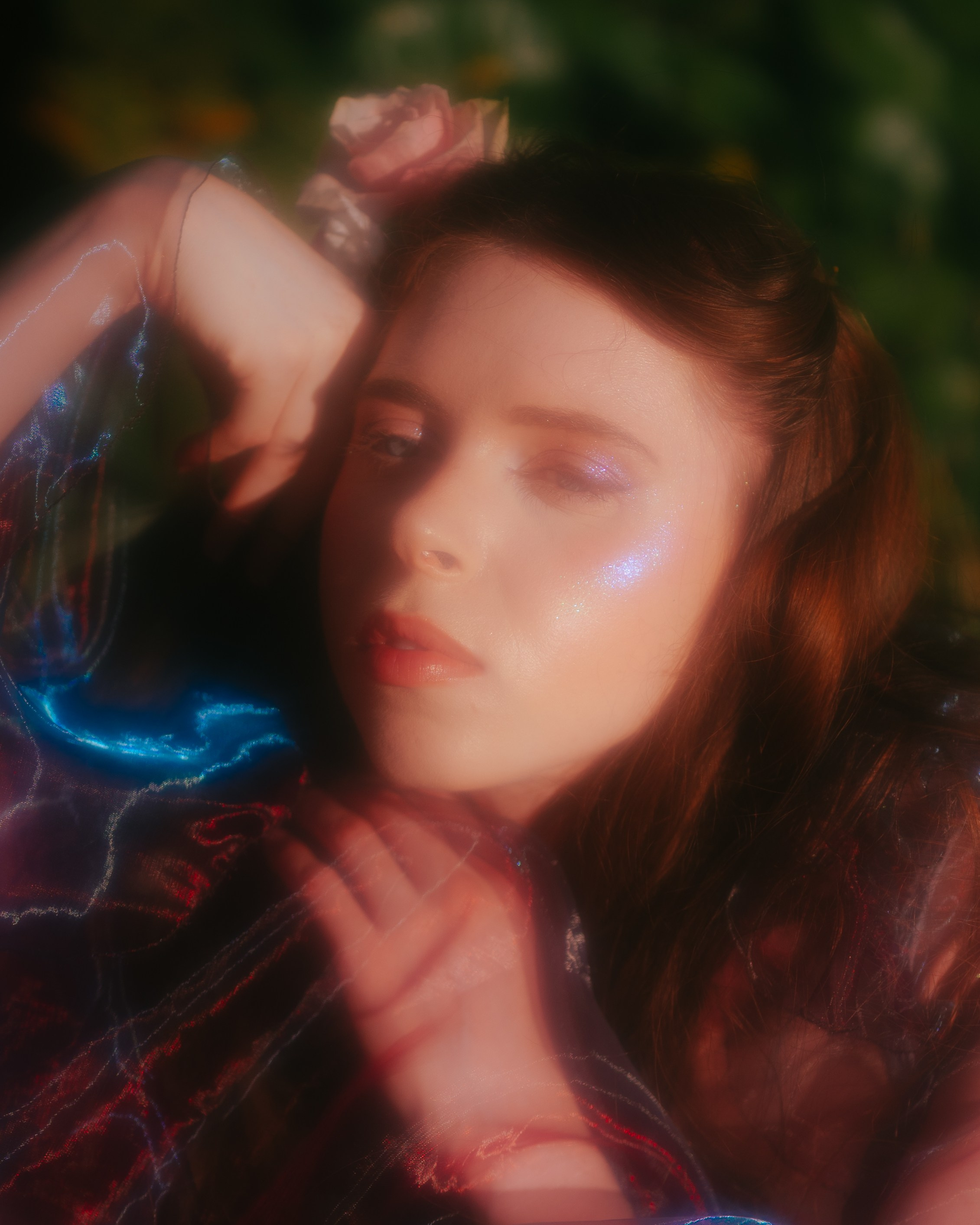 Fairy Photoshoot in a Lotus Pond. Moth & Moss Photography