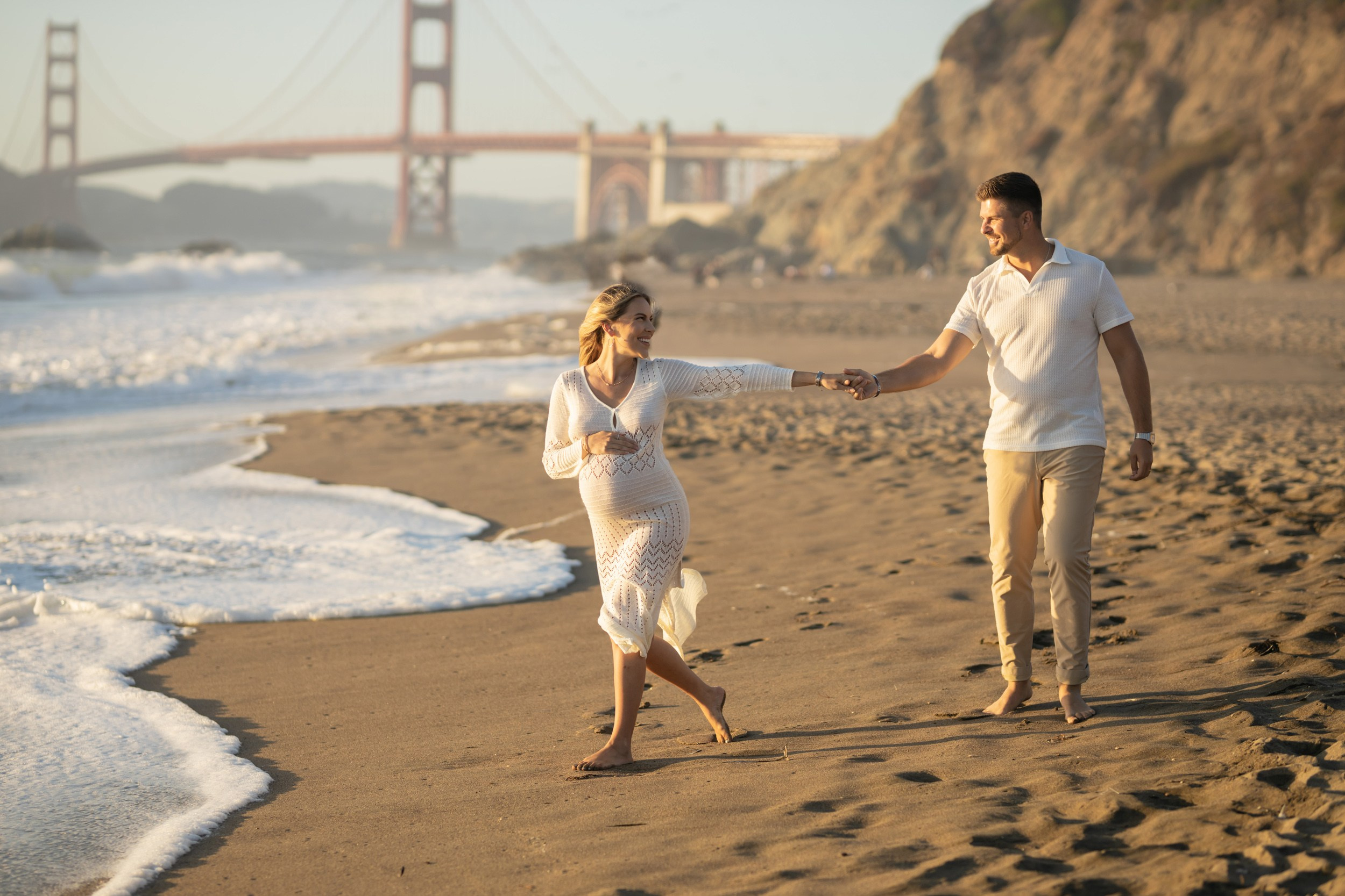 Katarina&Ivan Baker Beach, SF. Maternity, newborn photographer in the Bay Area|Iryna Rakivnenko