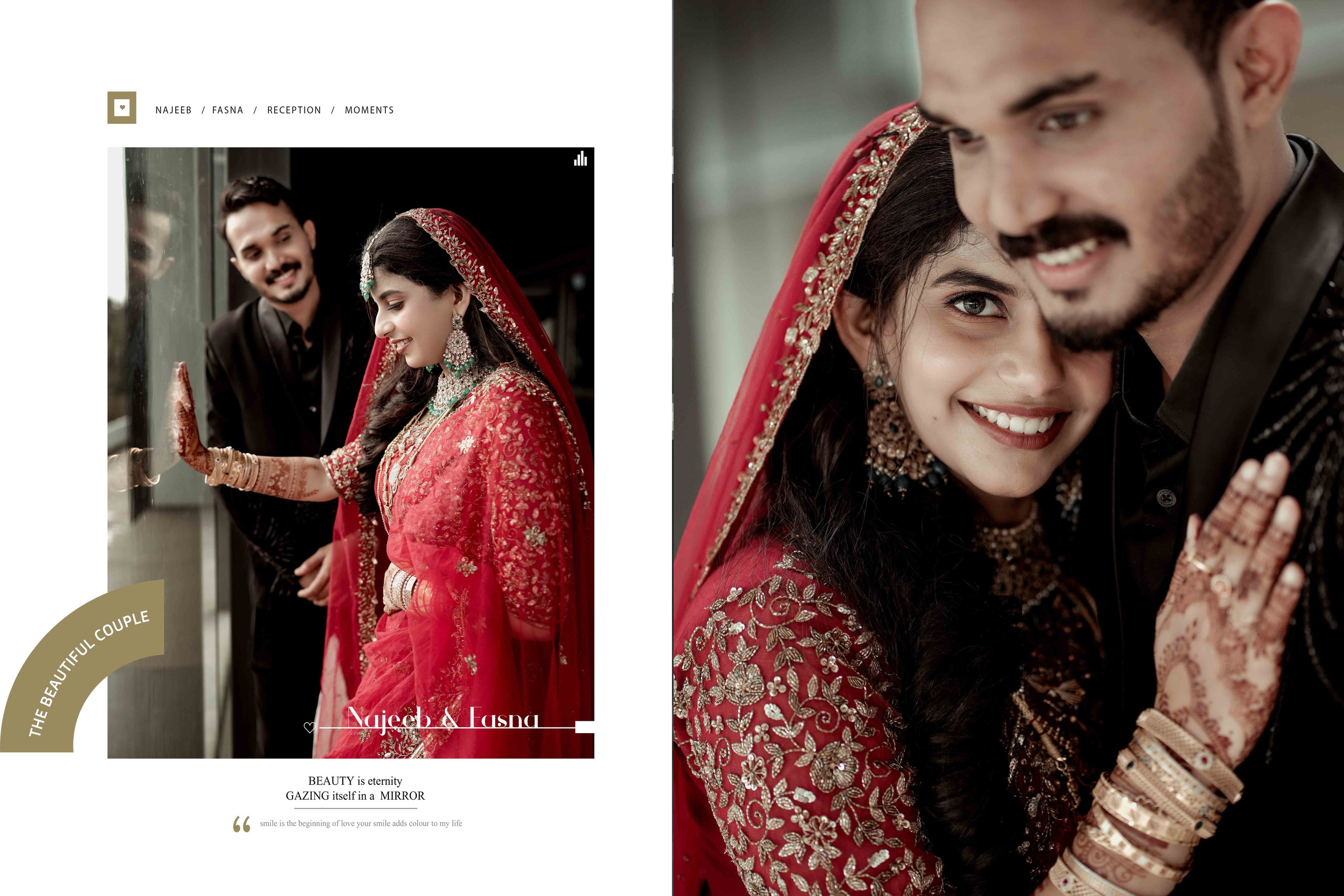 WEDDING ALBUM SHOWCASE. NTURE WEDDING