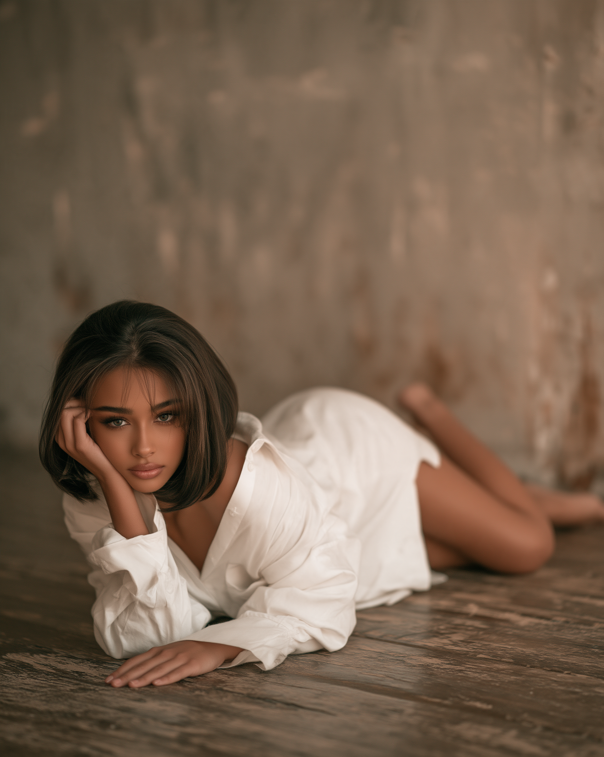 Chic Vibes: White Shirt & Vintage Charm