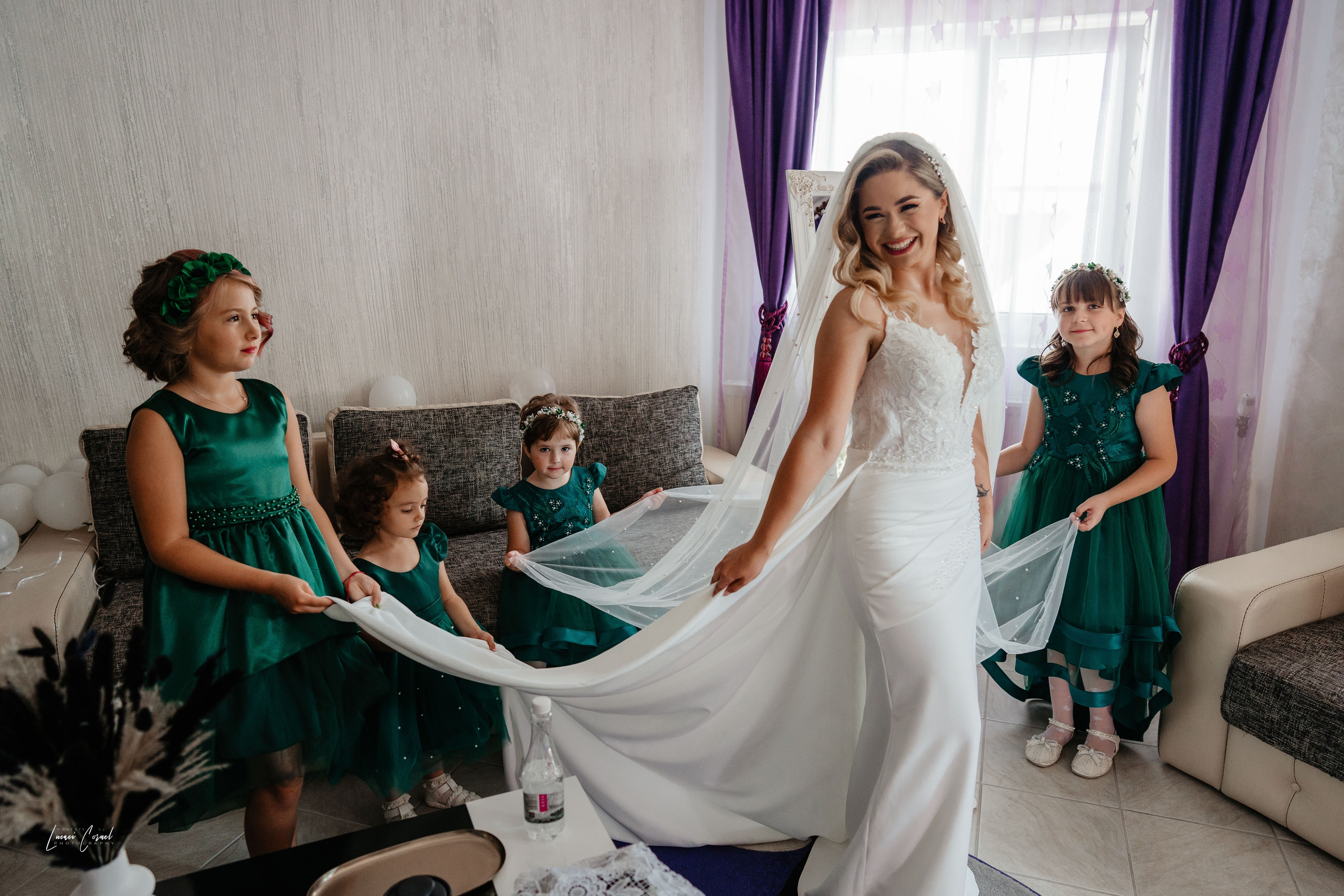 Diana & Cătălin – Nuntă clasică și rafinată. Fotograf de nuntă, corporate, botezuri, majorate și aniversări Roman, Lucaci Cornel