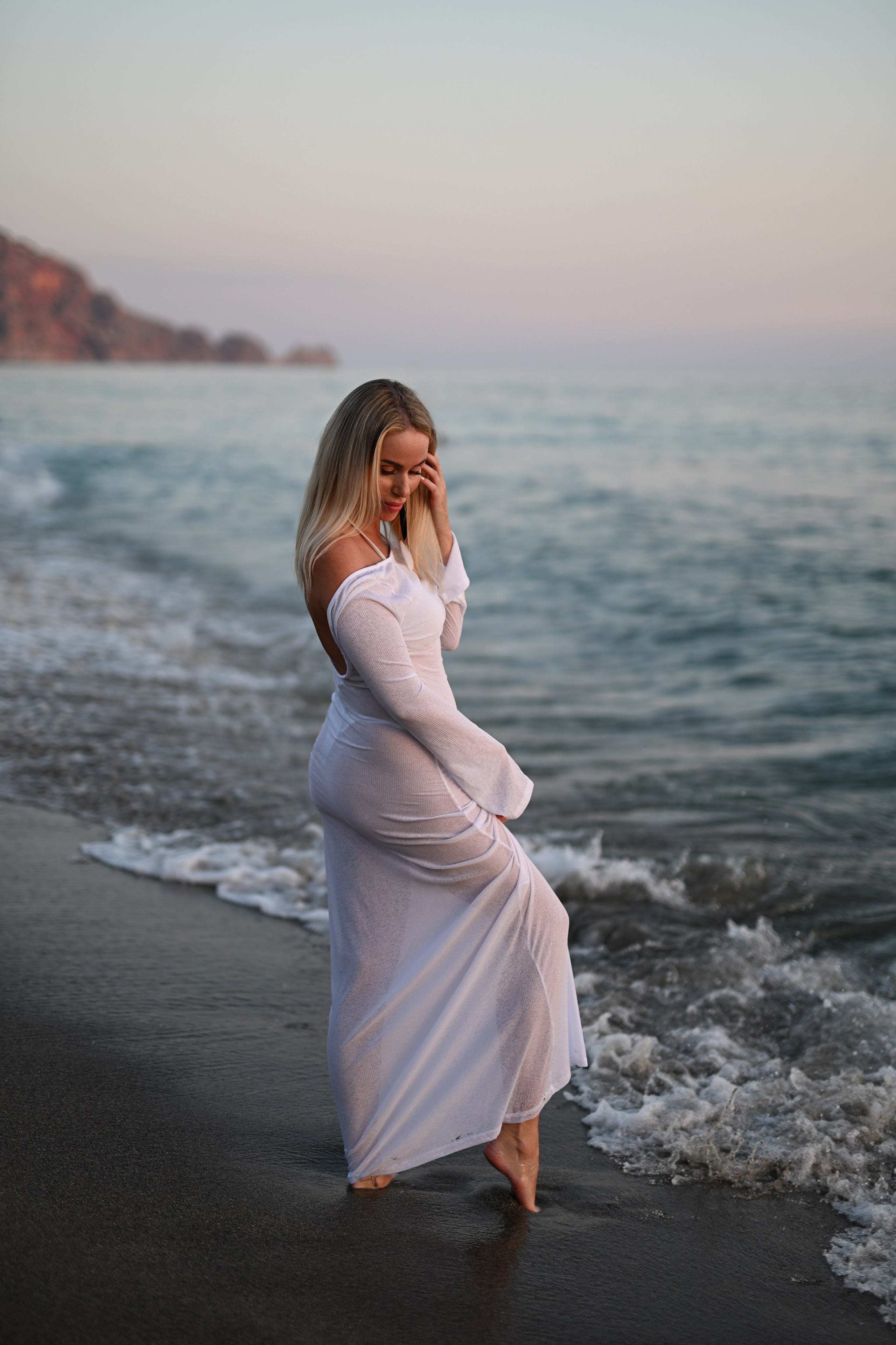 Индивидуальные съемки на пляже — Клеопатра. Photographer in Alanya, Side, Manavgat. Türkiye