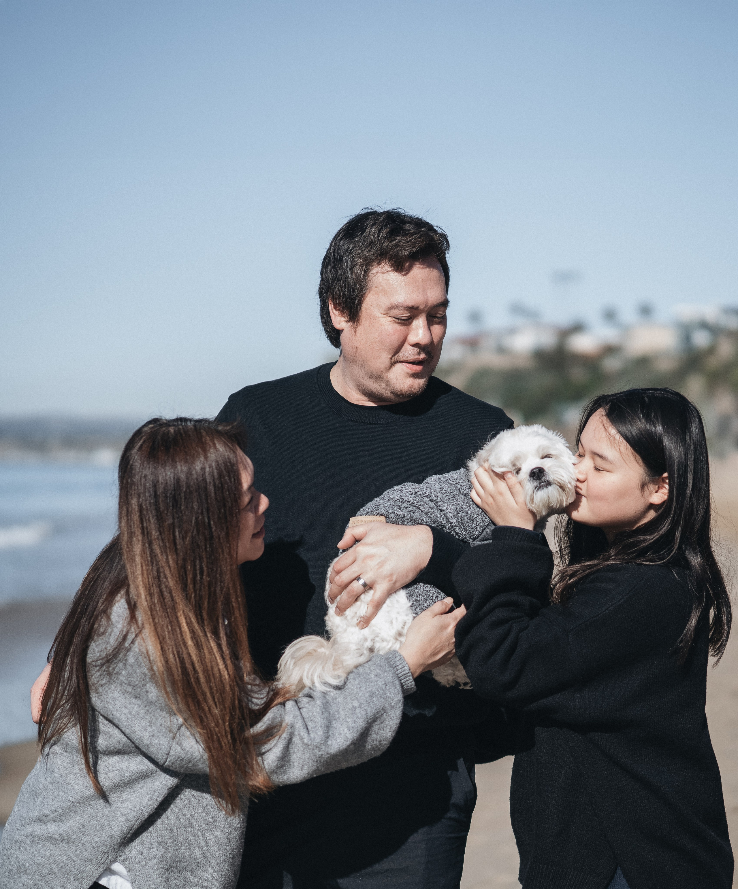 Family. Art photographer Miami