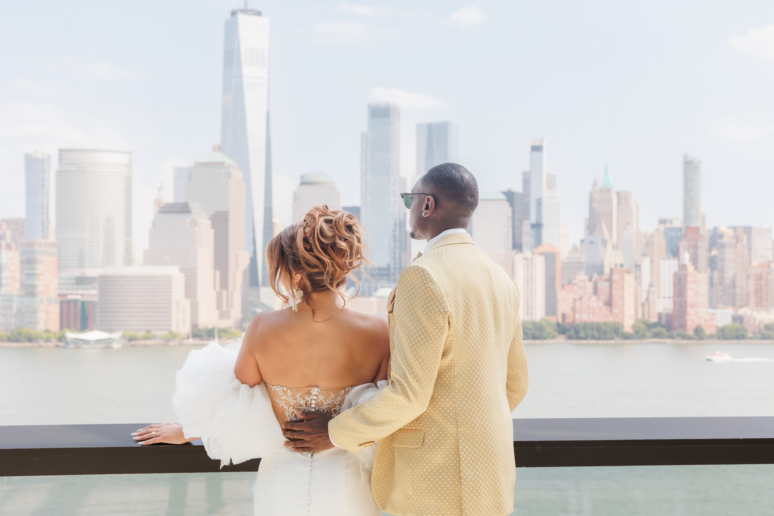 Briana & Kefim, Maritime Pars, Jersey City, NJ. Wedding Photo & Video