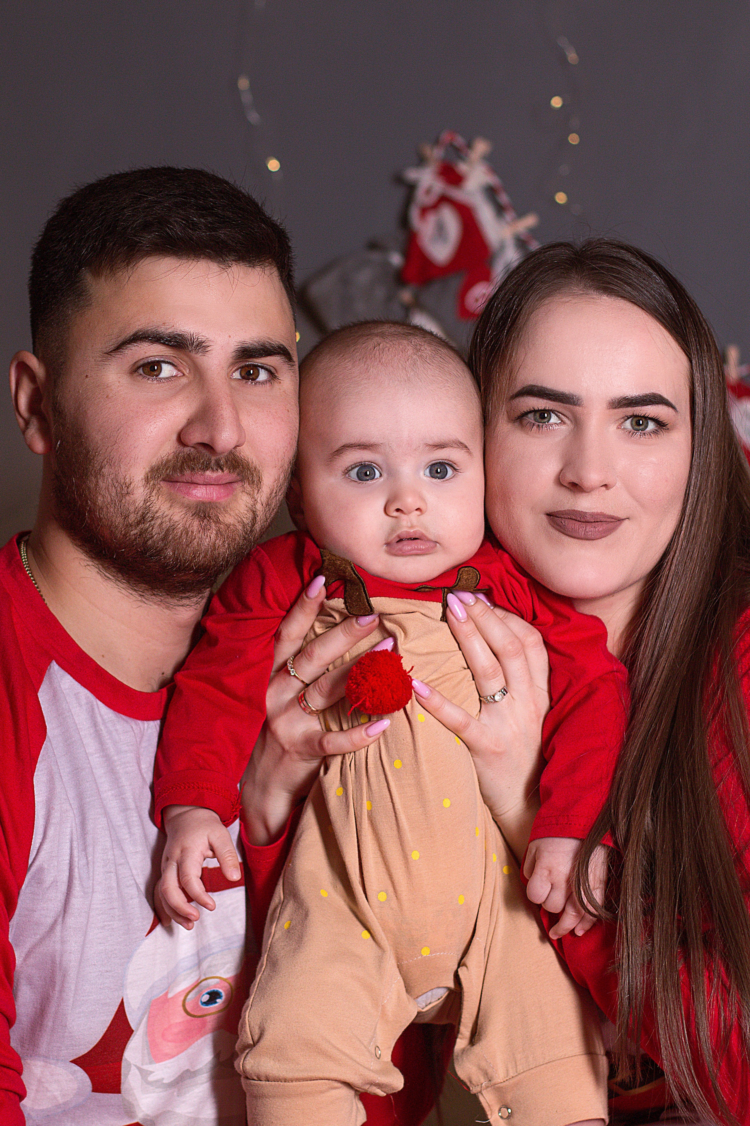 Новый год в студии. Детский и семейный фотограф в г. Бельцы