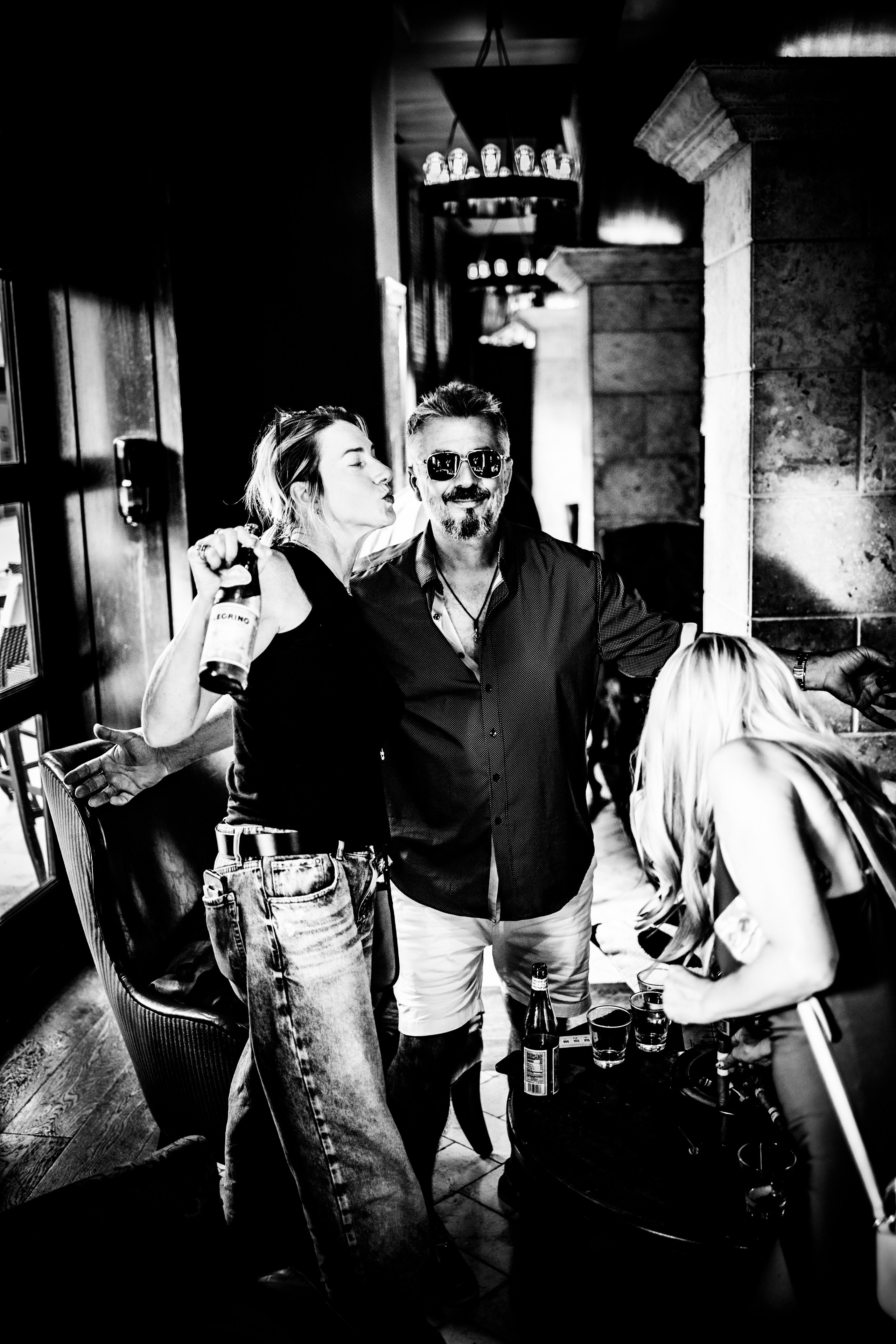 Burn Black and White Series. Out and About 239