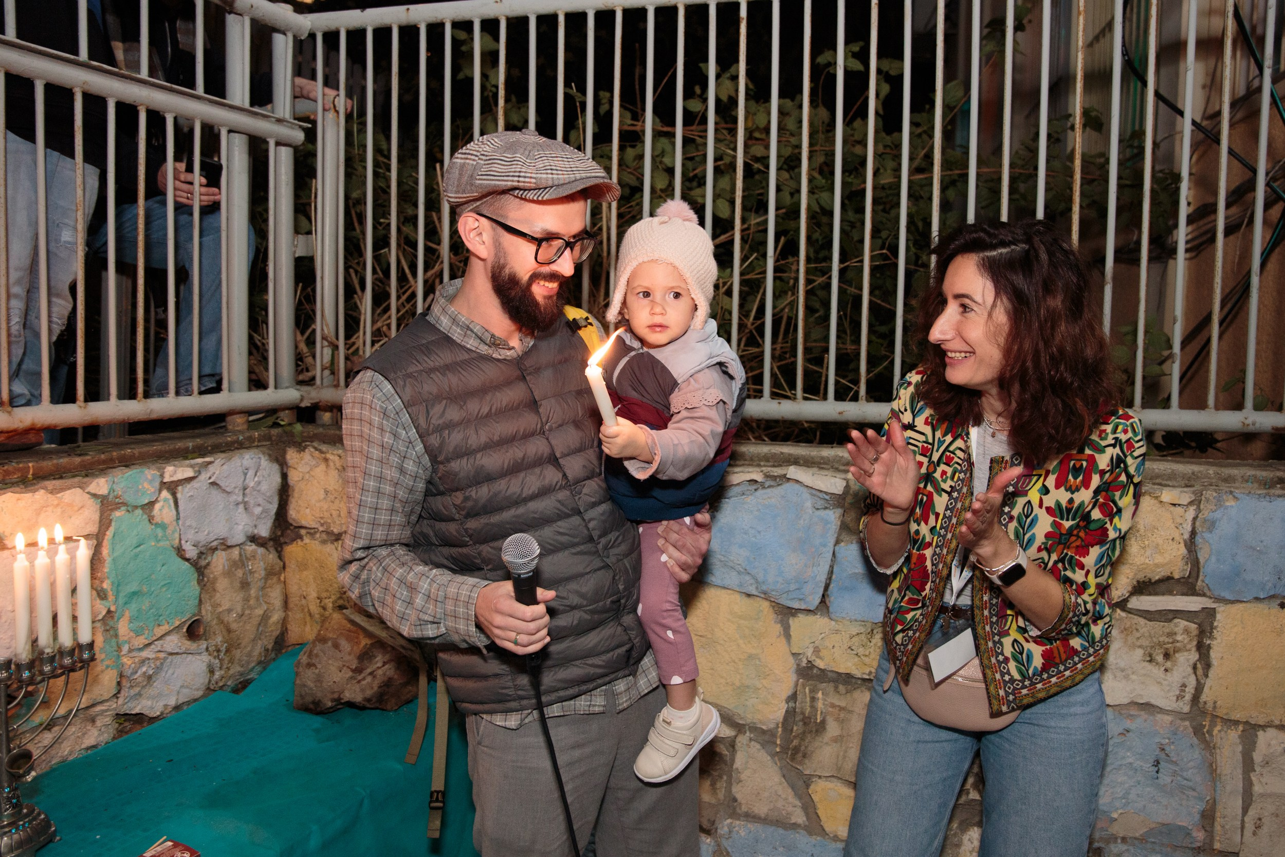 Городская Ханука Хайфа 2023. Портретный и репортажный фотограф в Израиле Рома Бирман