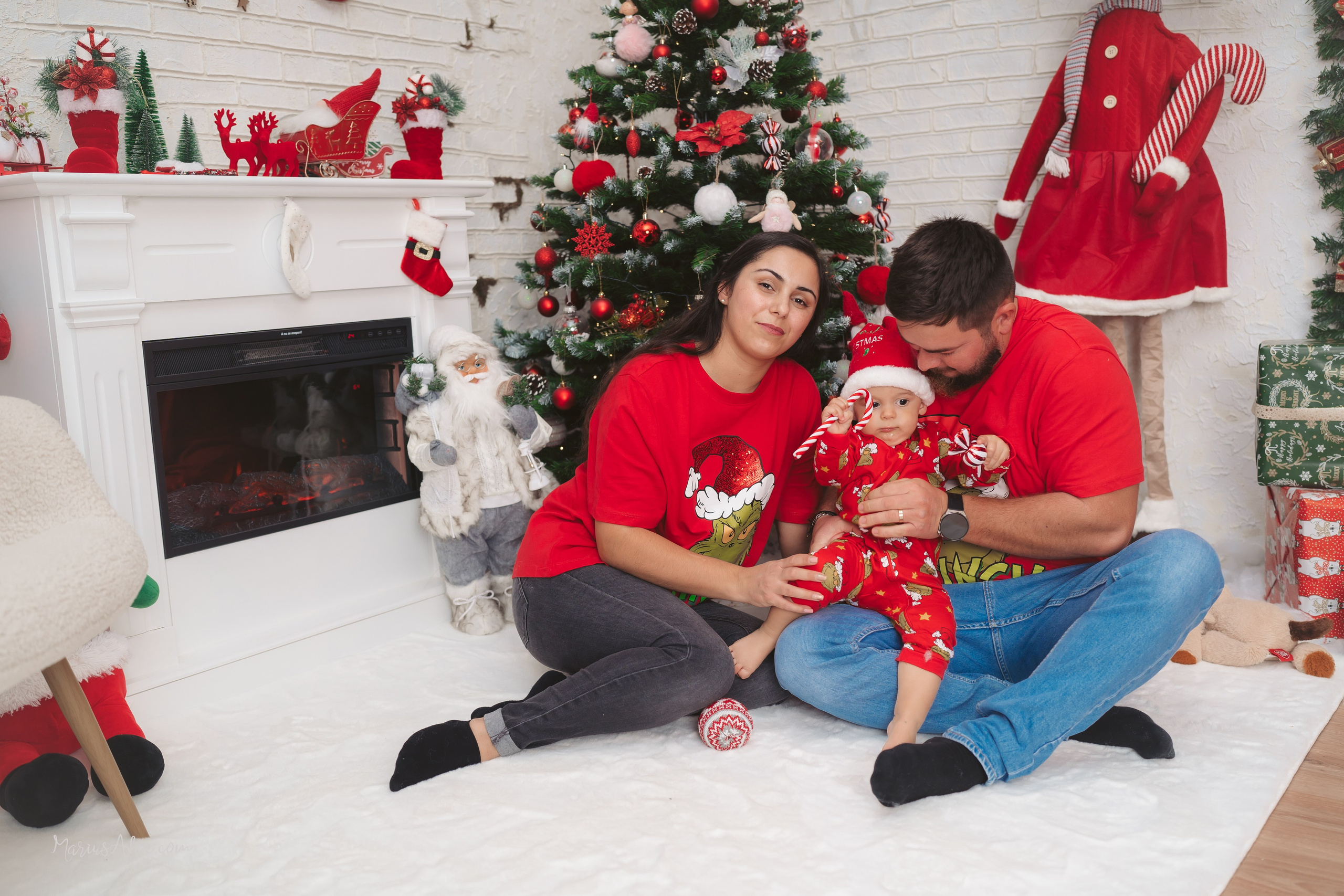 Familia Hacman - Un Crăciun de poveste. Marius Alex fotograf de eveniment si portret din Suceava