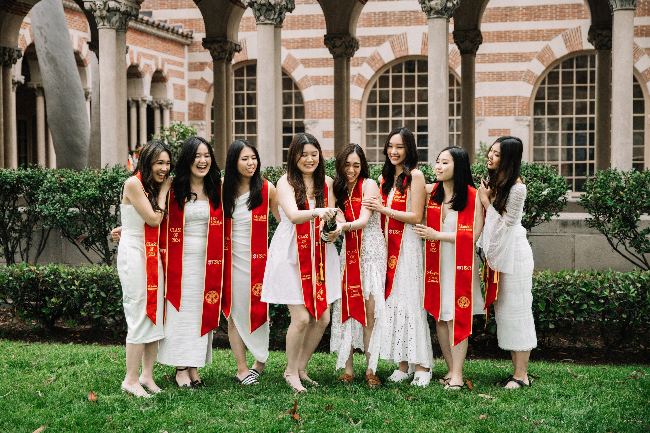 USC Graduation Photoshoot | Taya Frank. Southern California Family and Couple Photographer