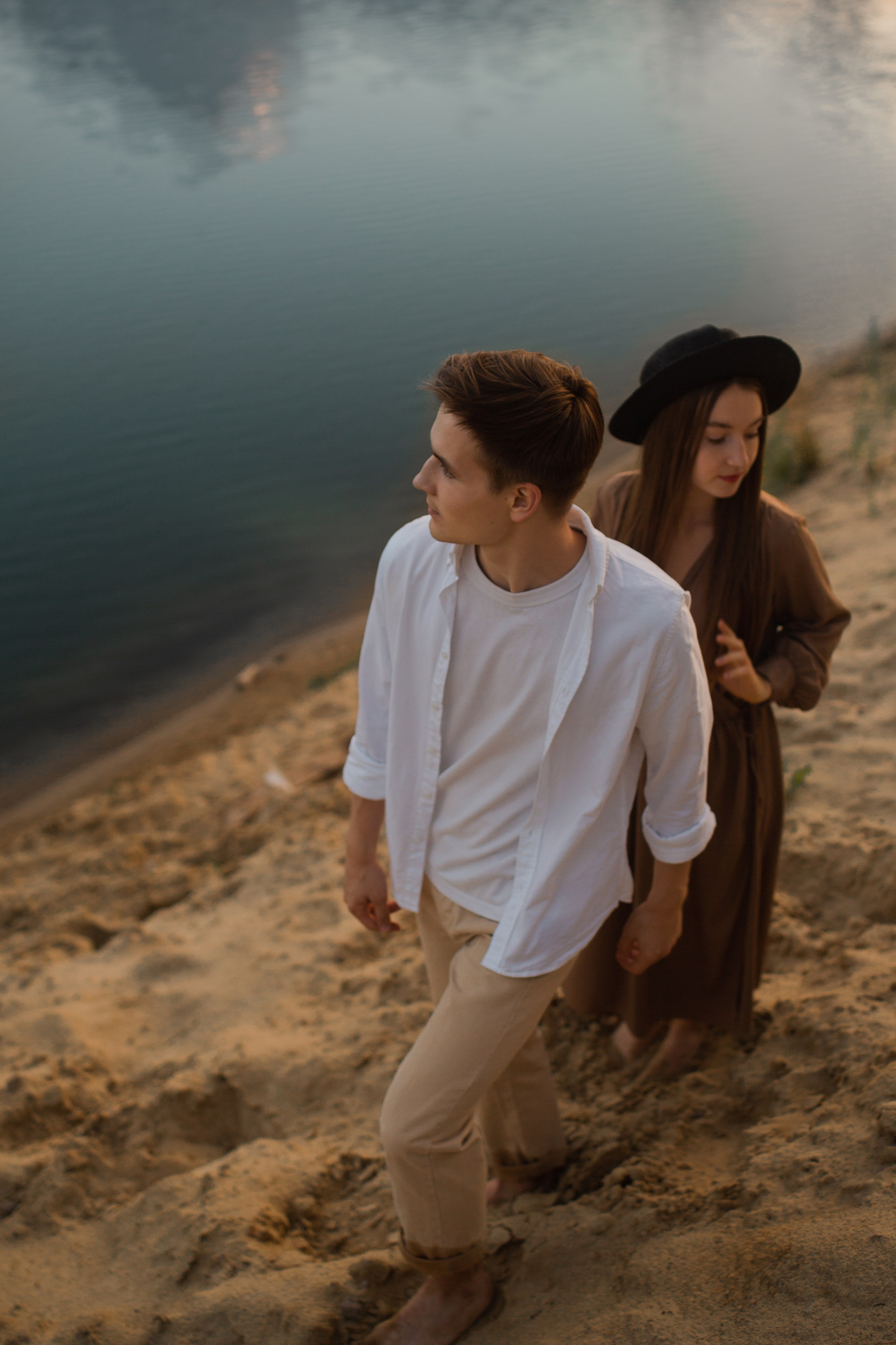 Nikita and Luba. Siblings. Photographer Vladmir Gladkov
