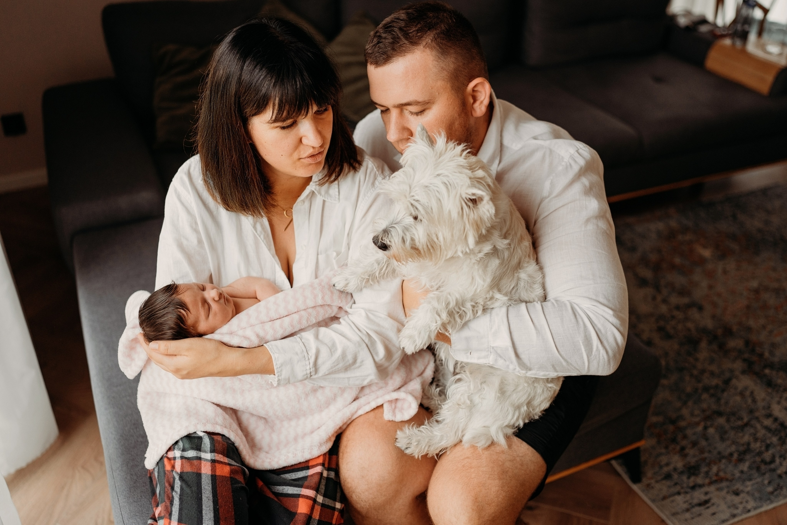 Оливия. Фотограф новорожденных и детей первого года Евгения Михалькевич